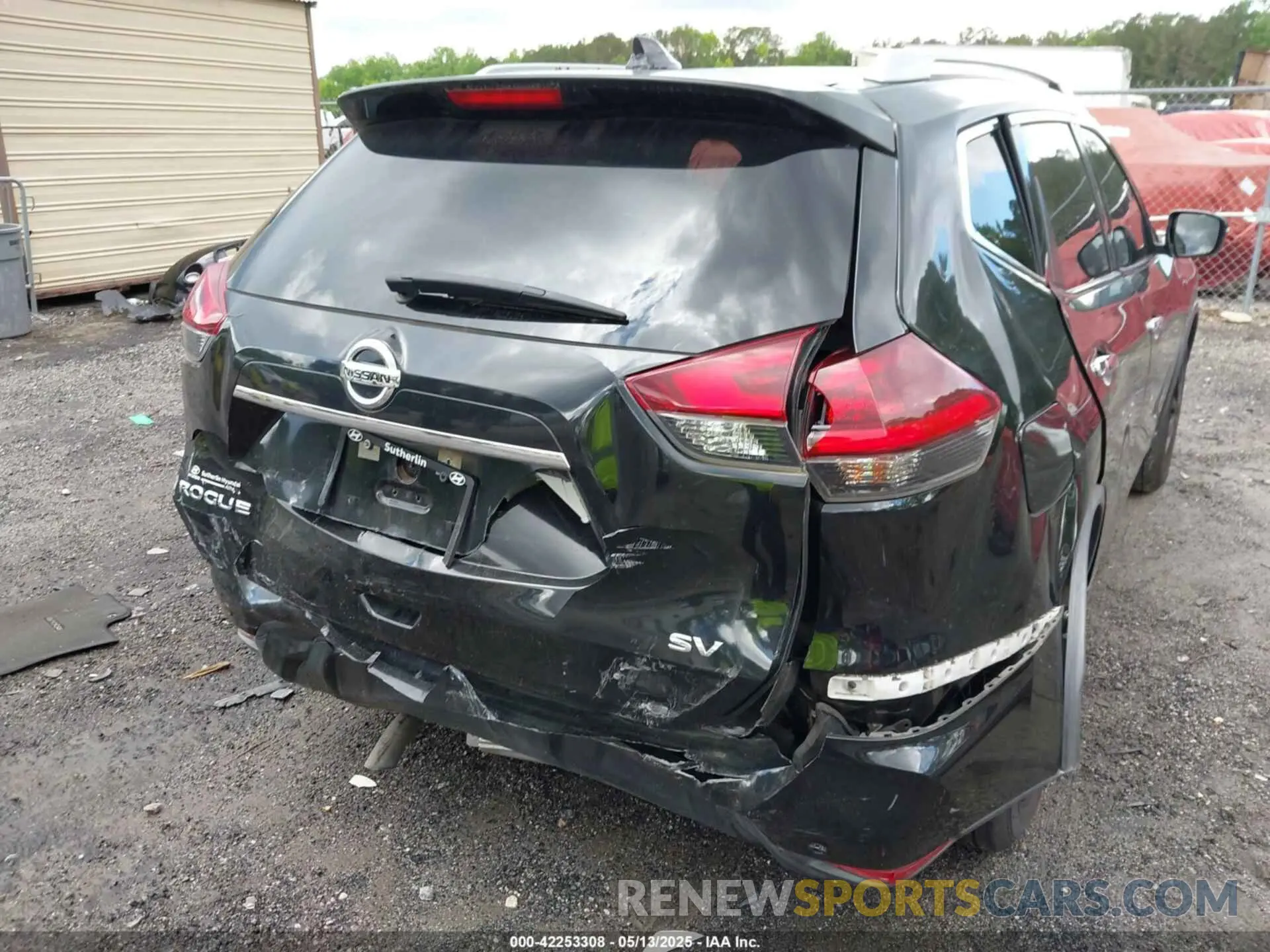 6 Photograph of a damaged car KNMAT2MT4LP506521 NISSAN ROGUE 2020