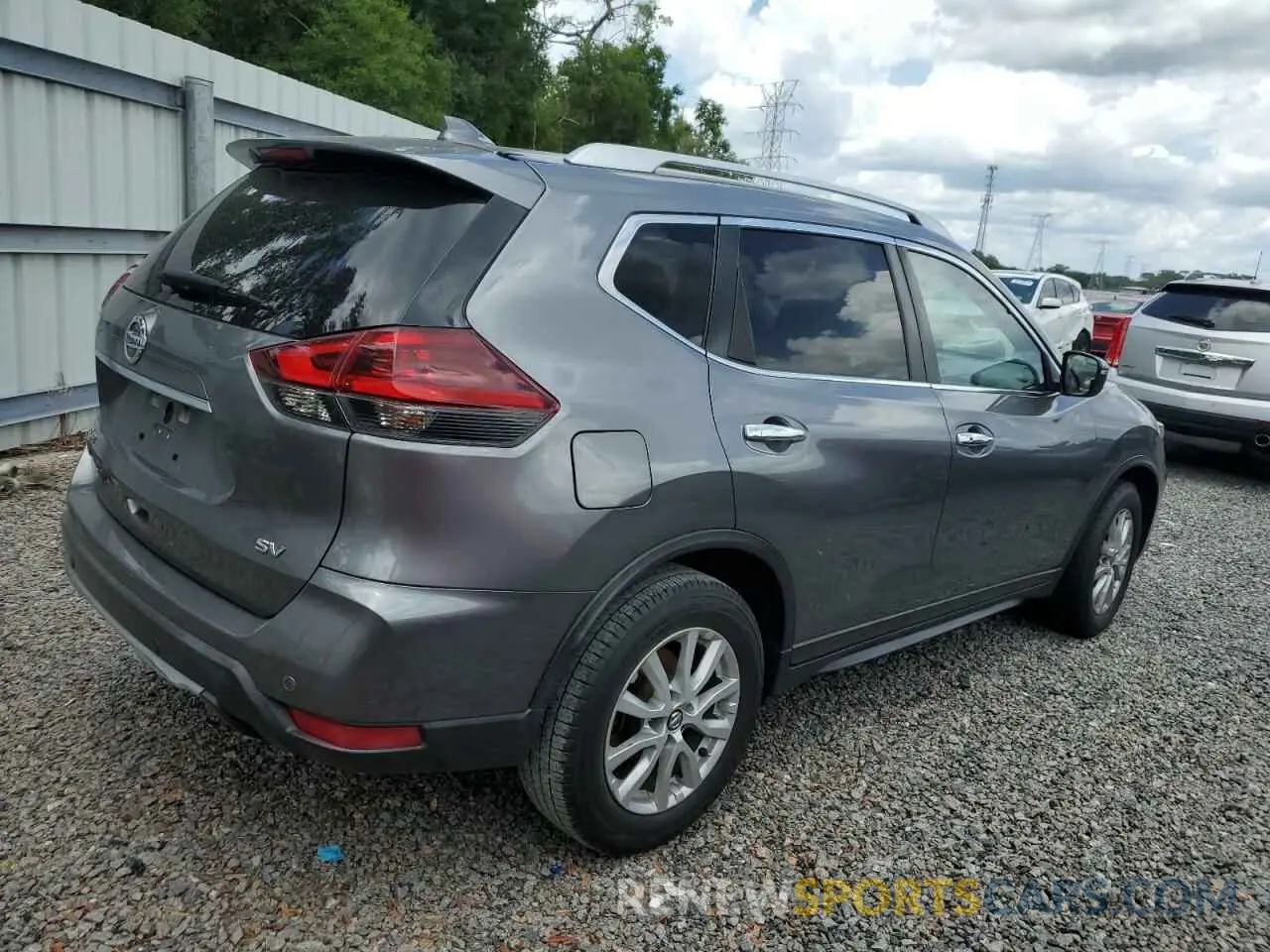 3 Photograph of a damaged car KNMAT2MT4LP530771 NISSAN ROGUE 2020