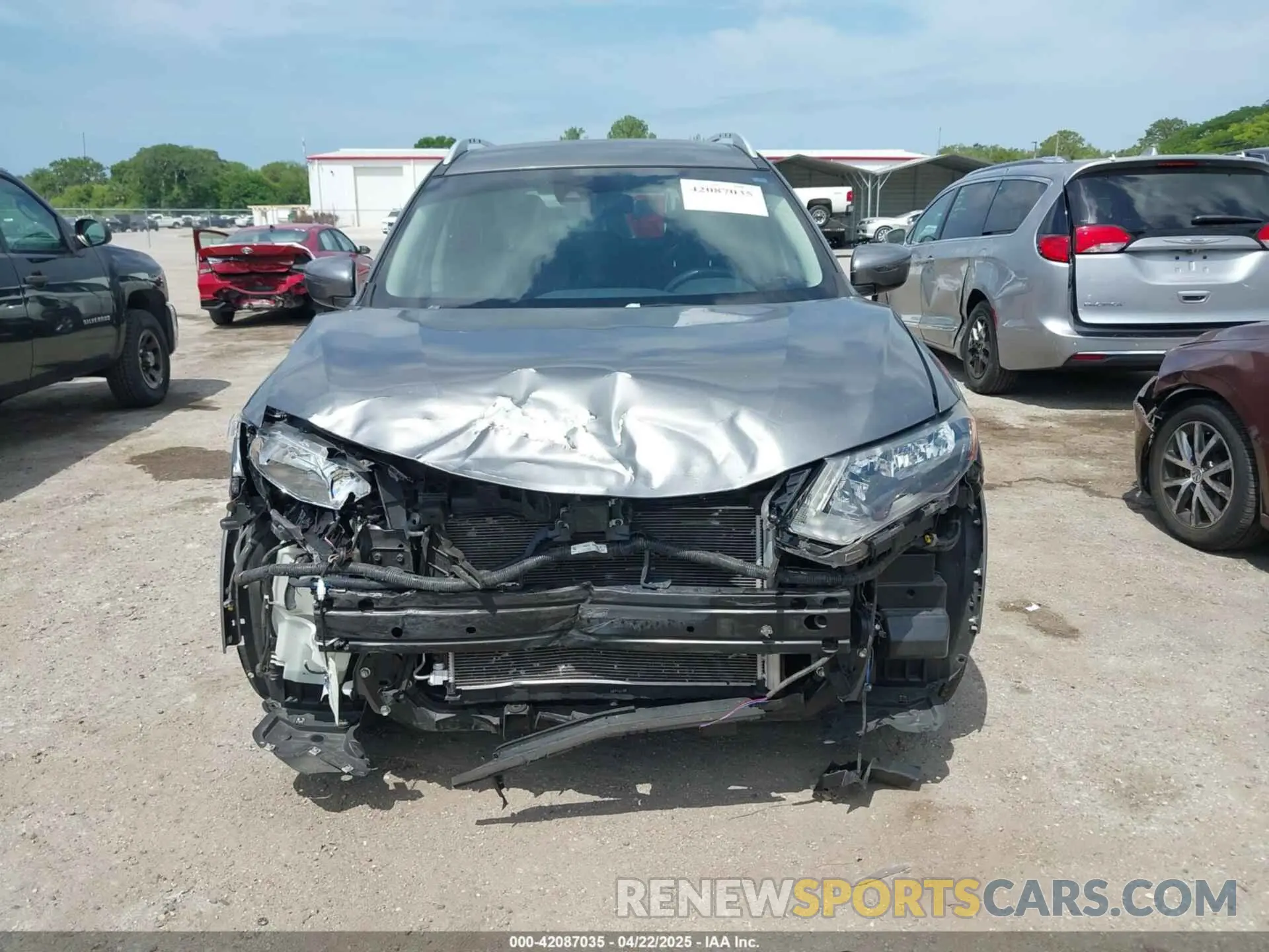 12 Photograph of a damaged car KNMAT2MT4LP531905 NISSAN ROGUE 2020