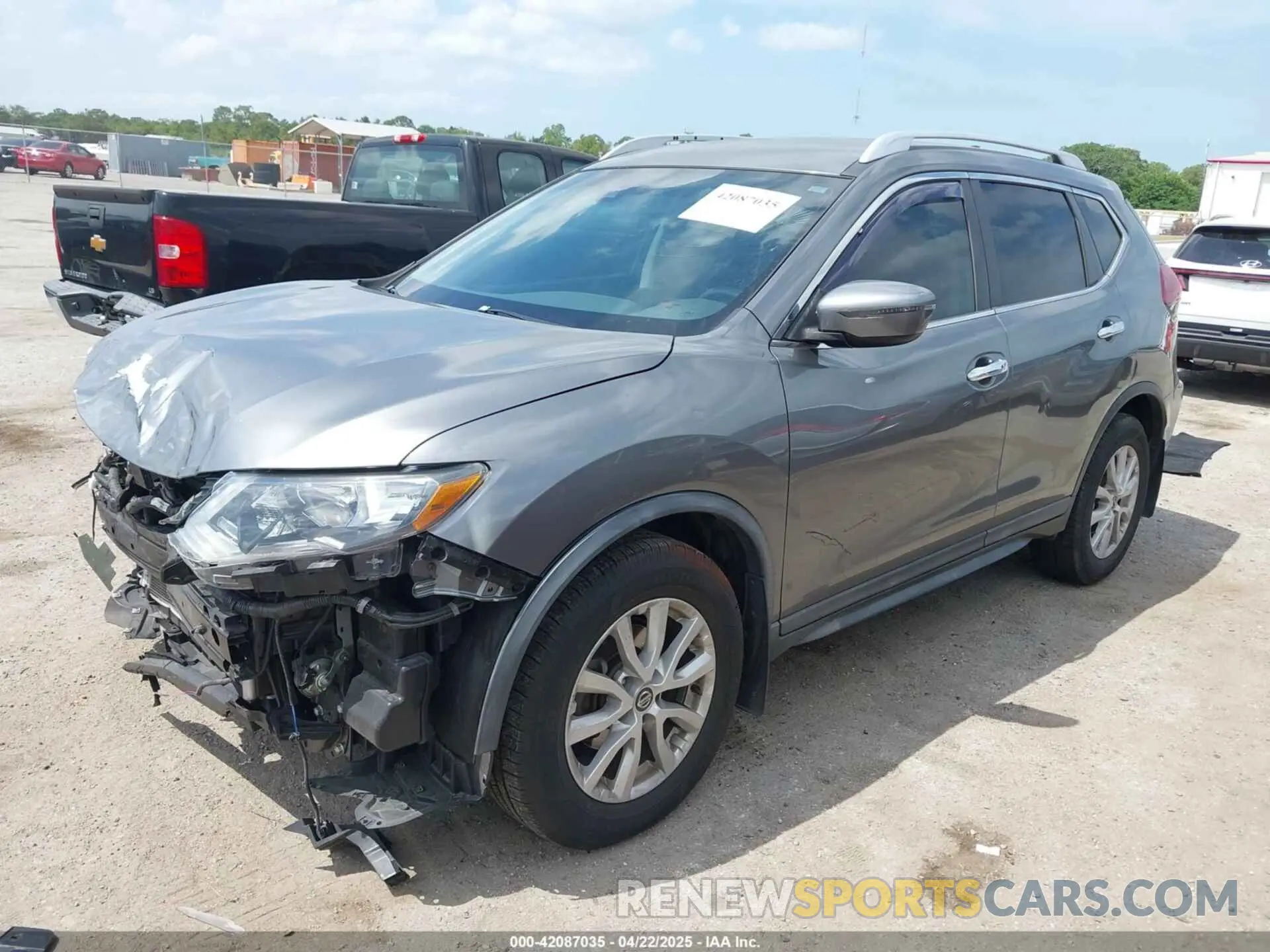 2 Photograph of a damaged car KNMAT2MT4LP531905 NISSAN ROGUE 2020