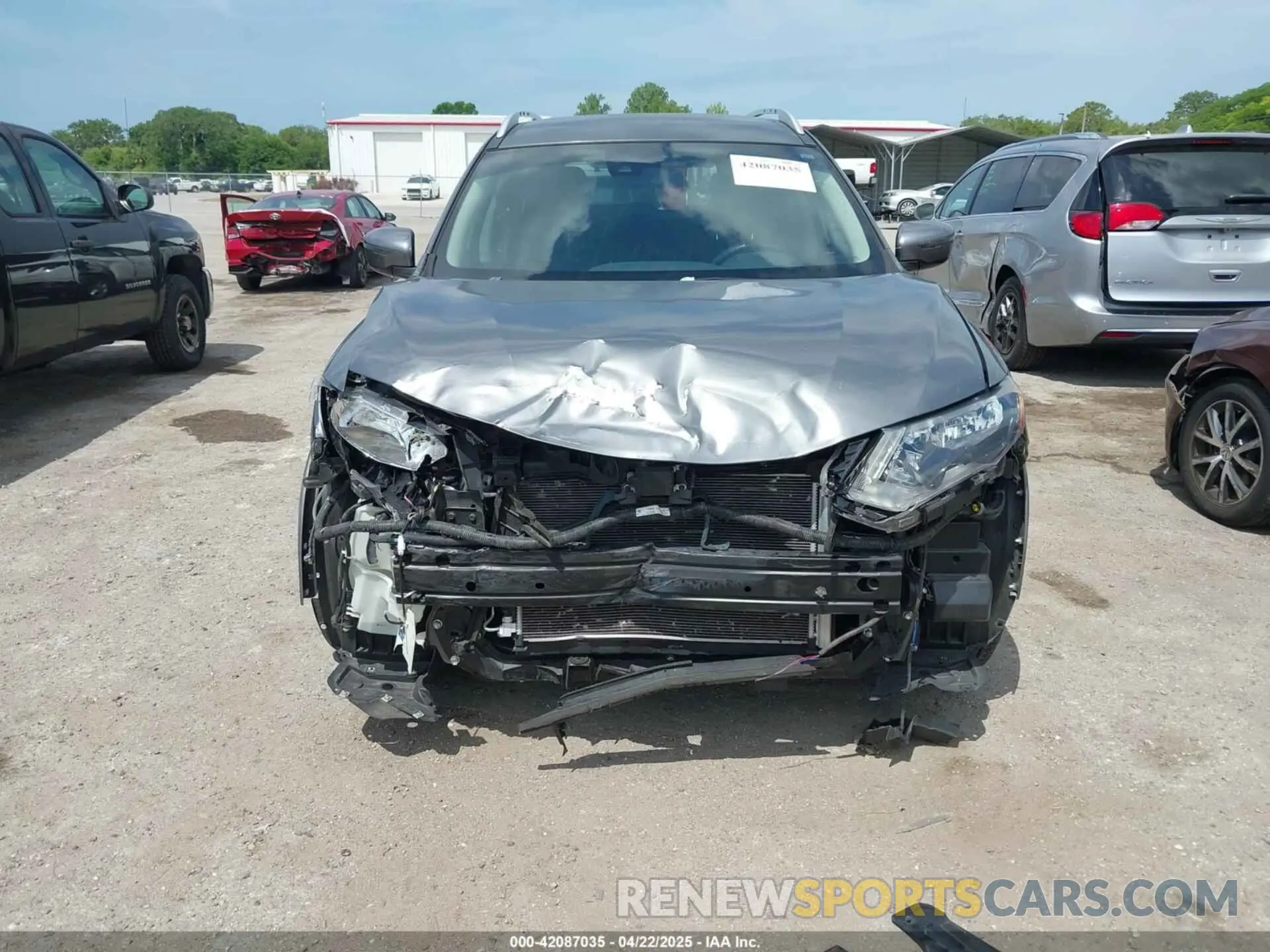 6 Photograph of a damaged car KNMAT2MT4LP531905 NISSAN ROGUE 2020