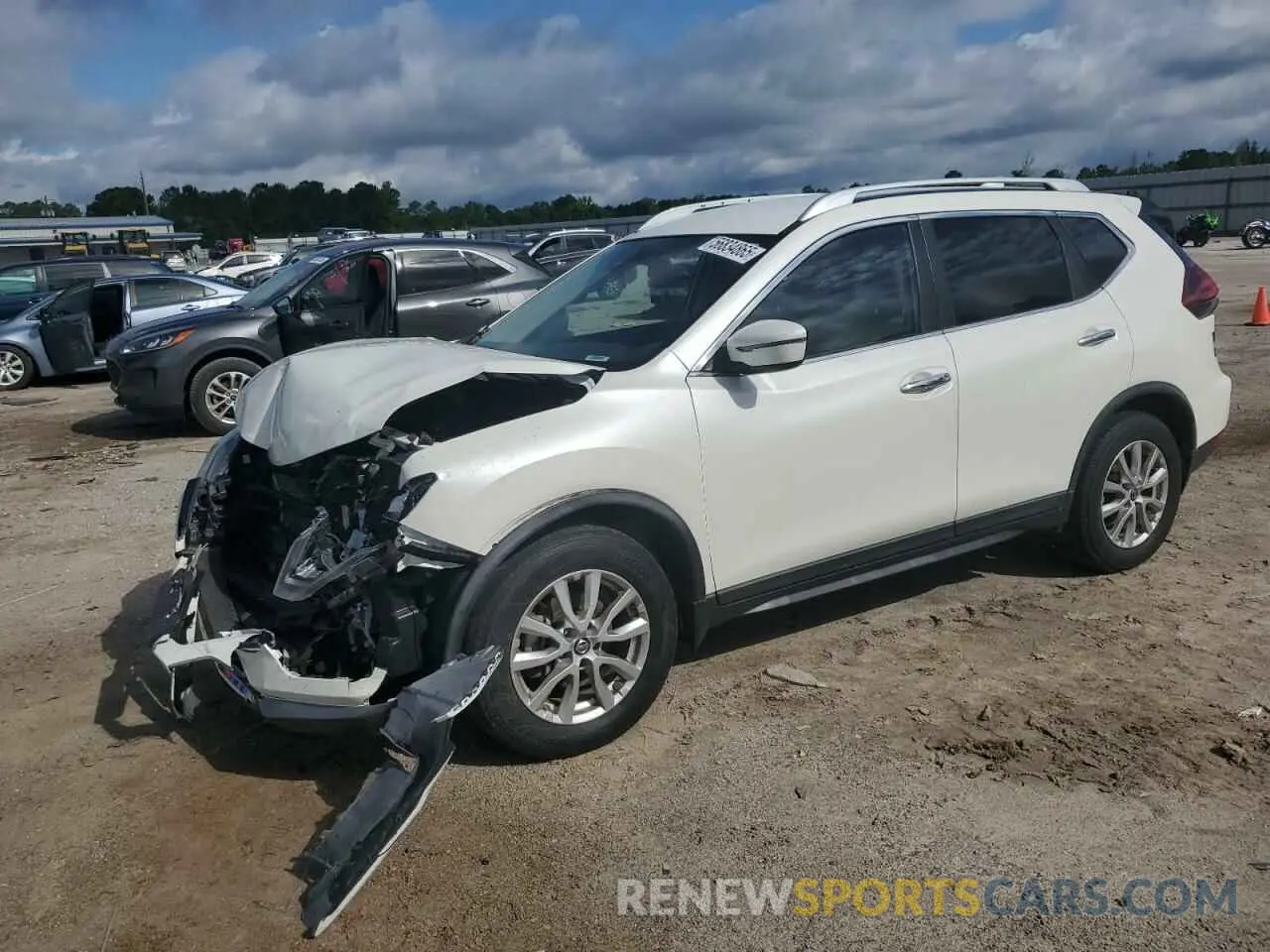 1 Photograph of a damaged car KNMAT2MT4LP535243 NISSAN ROGUE 2020
