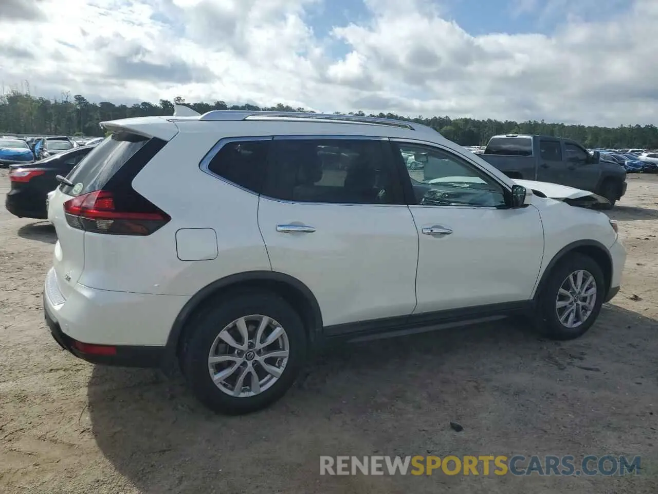 3 Photograph of a damaged car KNMAT2MT4LP535243 NISSAN ROGUE 2020