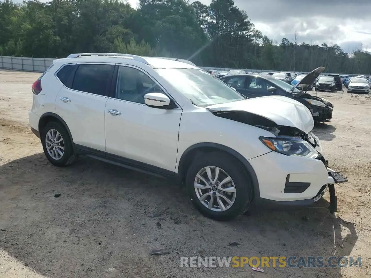 4 Photograph of a damaged car KNMAT2MT4LP535243 NISSAN ROGUE 2020