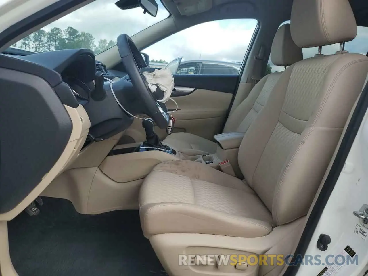 7 Photograph of a damaged car KNMAT2MT4LP535243 NISSAN ROGUE 2020