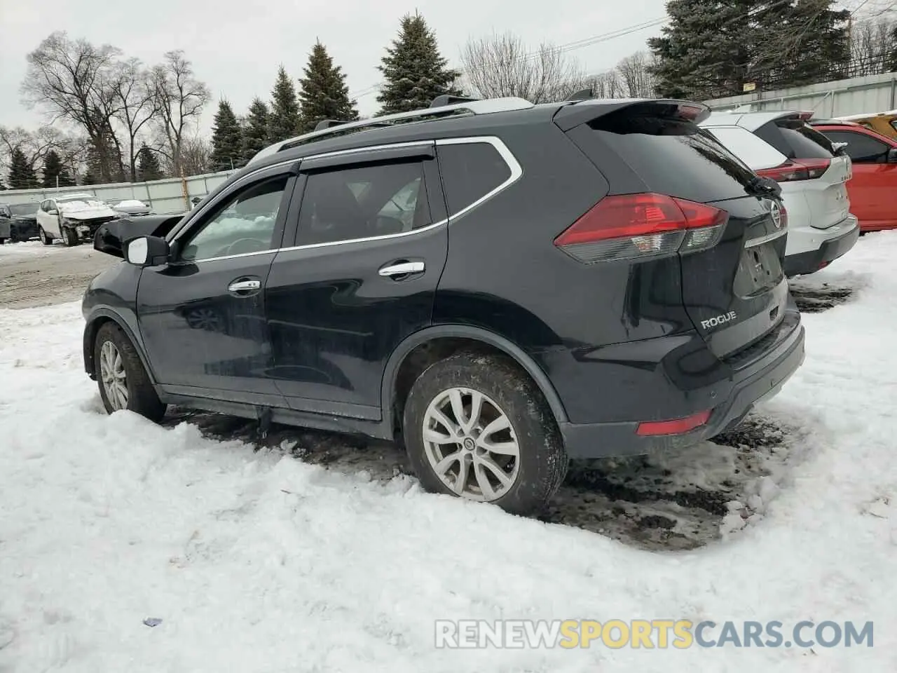 2 Photograph of a damaged car KNMAT2MT4LP539261 NISSAN ROGUE 2020