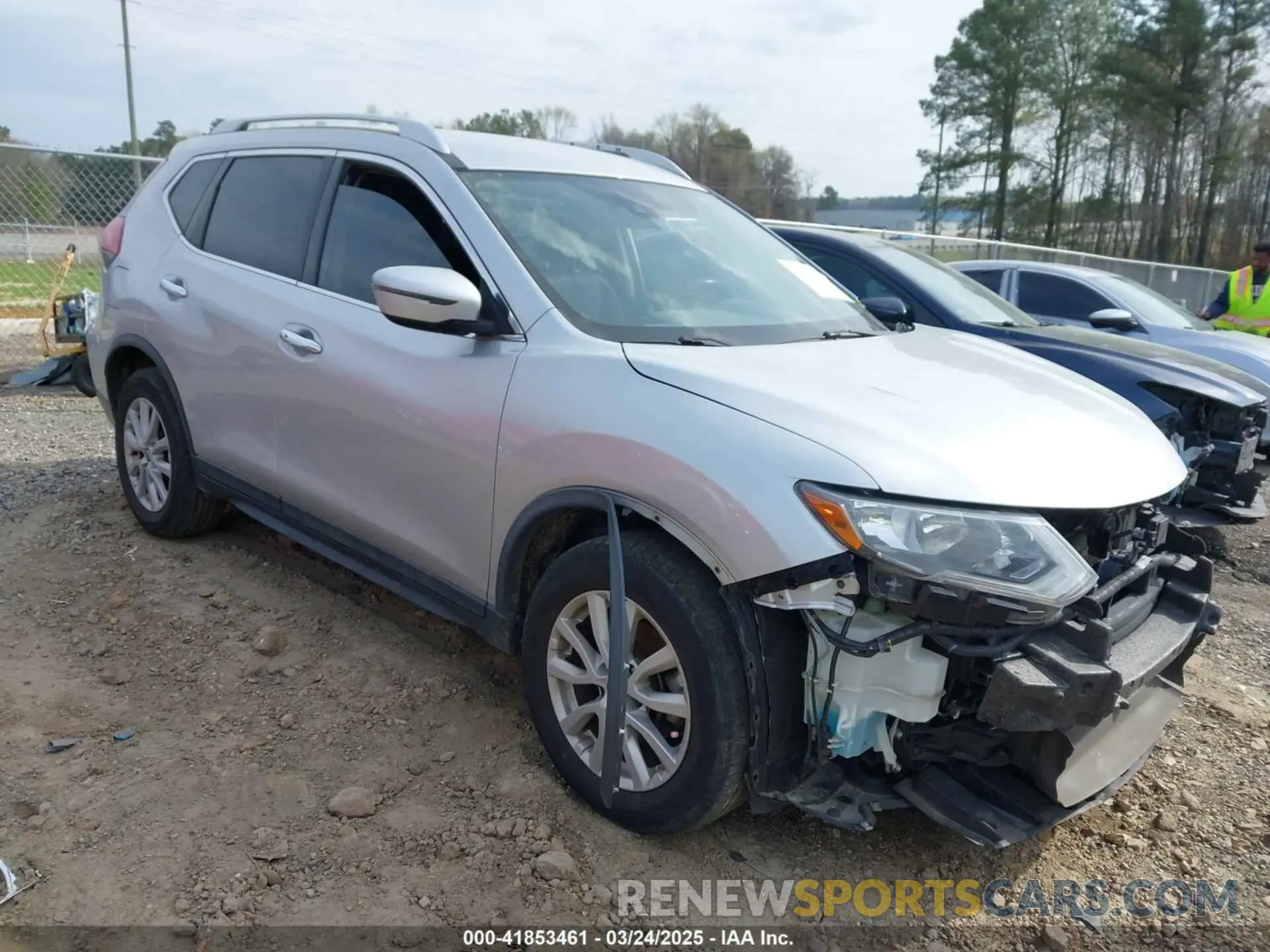 1 Photograph of a damaged car KNMAT2MT4LP541690 NISSAN ROGUE 2020