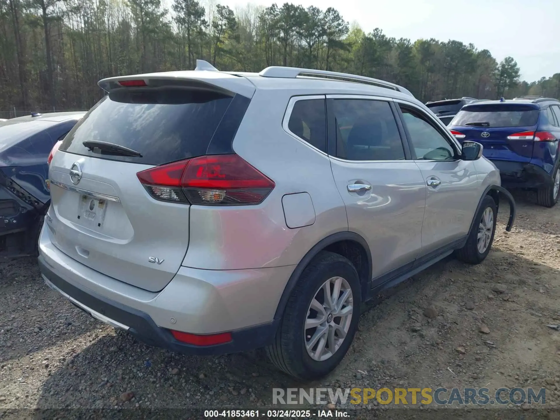 4 Photograph of a damaged car KNMAT2MT4LP541690 NISSAN ROGUE 2020