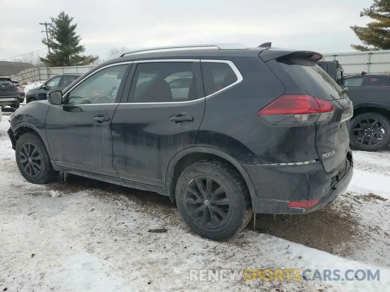 2 Photograph of a damaged car KNMAT2MT5LP513655 NISSAN ROGUE 2020