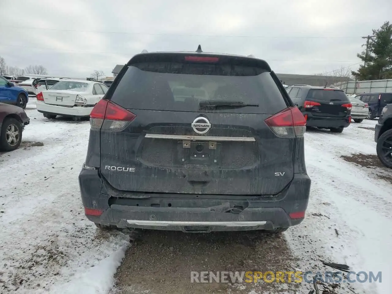 6 Photograph of a damaged car KNMAT2MT5LP513655 NISSAN ROGUE 2020