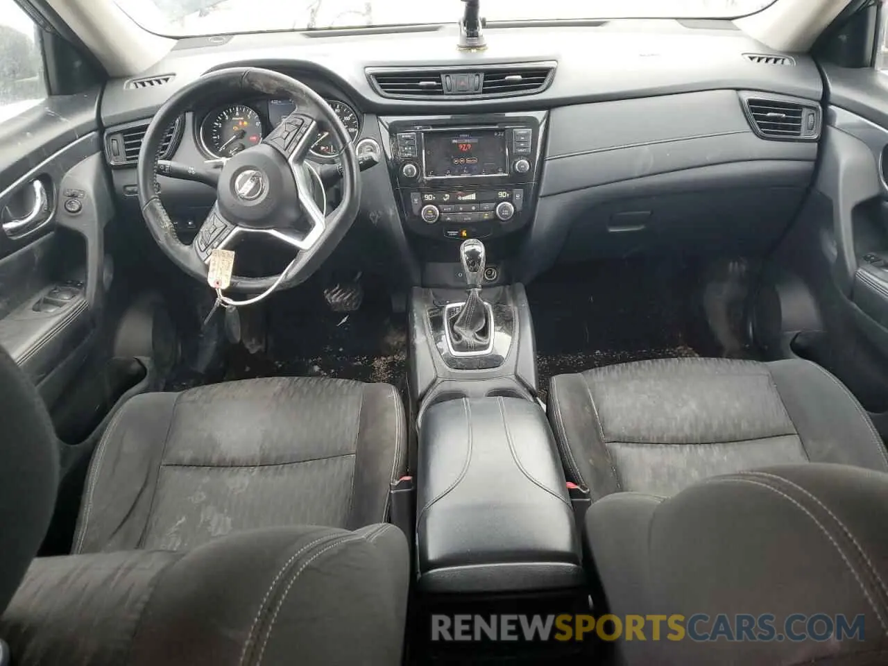 8 Photograph of a damaged car KNMAT2MT5LP513655 NISSAN ROGUE 2020