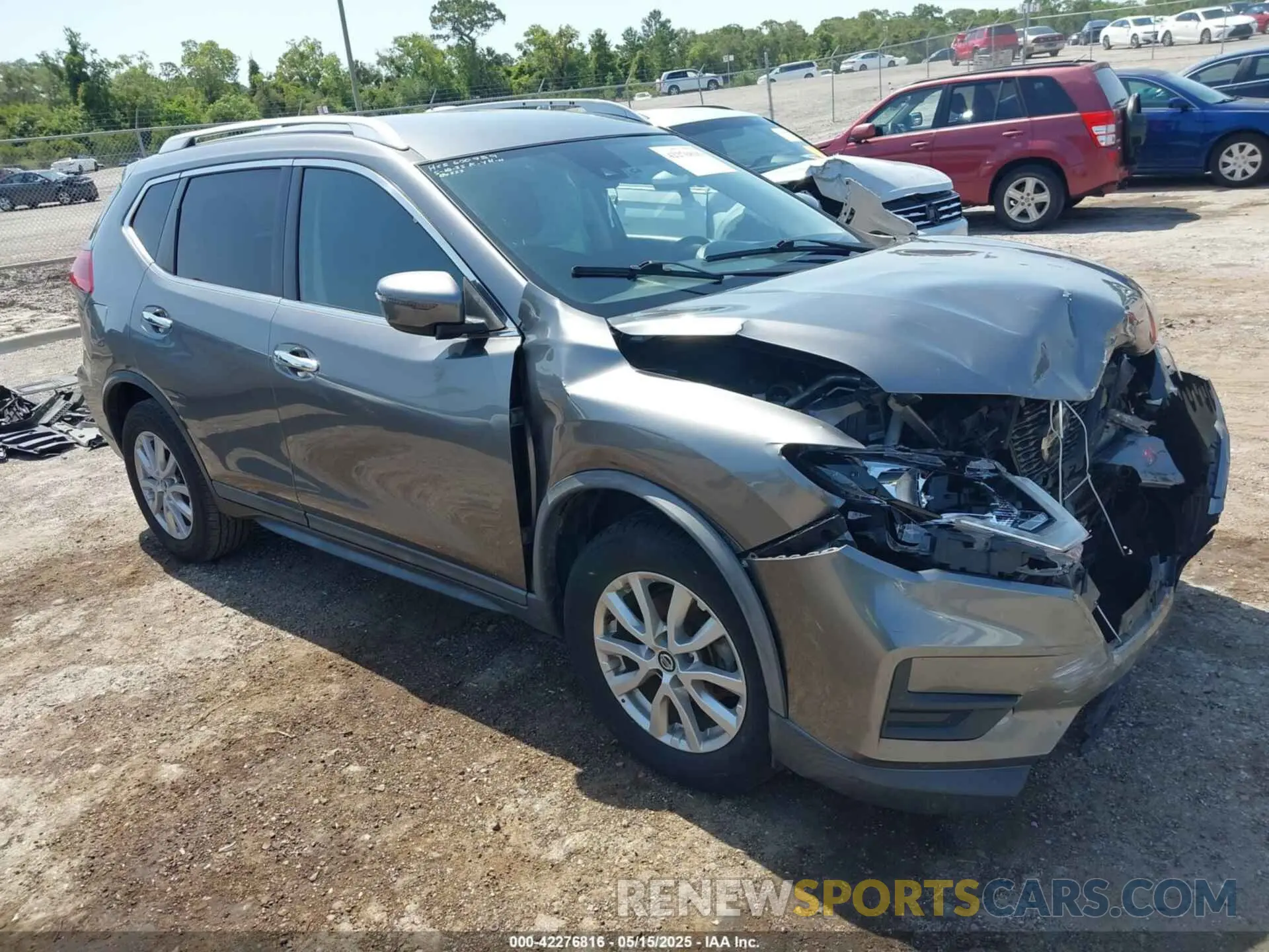 1 Photograph of a damaged car KNMAT2MT5LP514174 NISSAN ROGUE 2020
