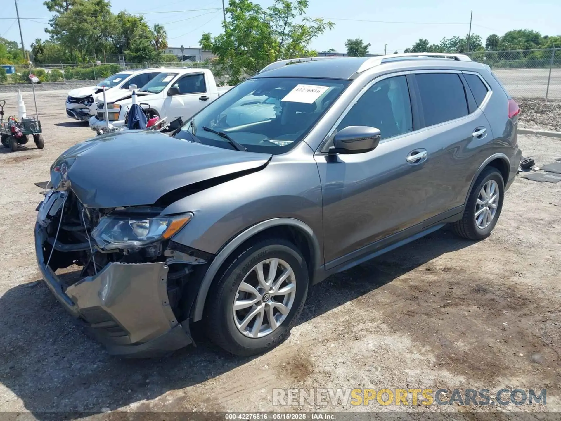 2 Photograph of a damaged car KNMAT2MT5LP514174 NISSAN ROGUE 2020