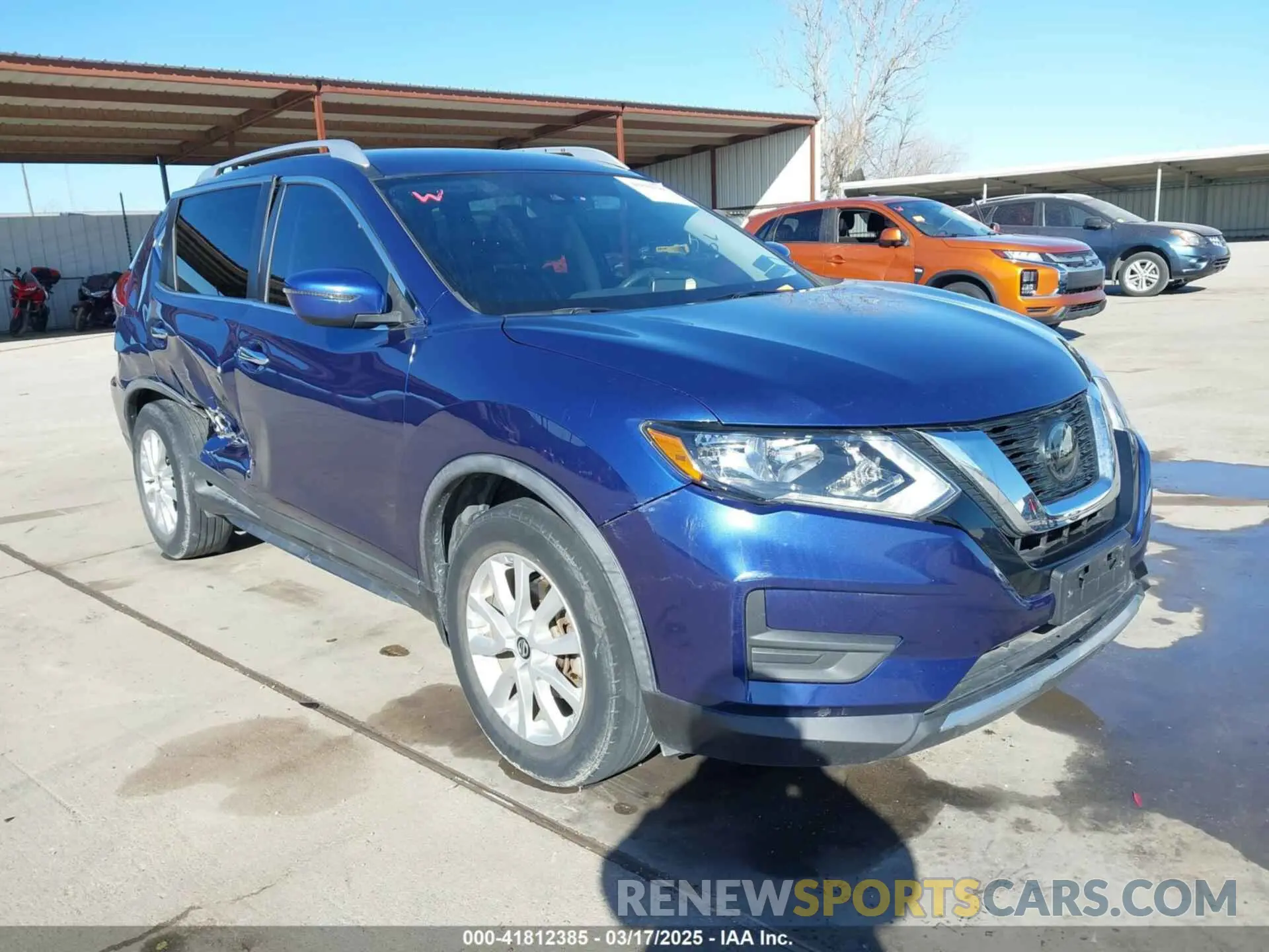 1 Photograph of a damaged car KNMAT2MT5LP519441 NISSAN ROGUE 2020