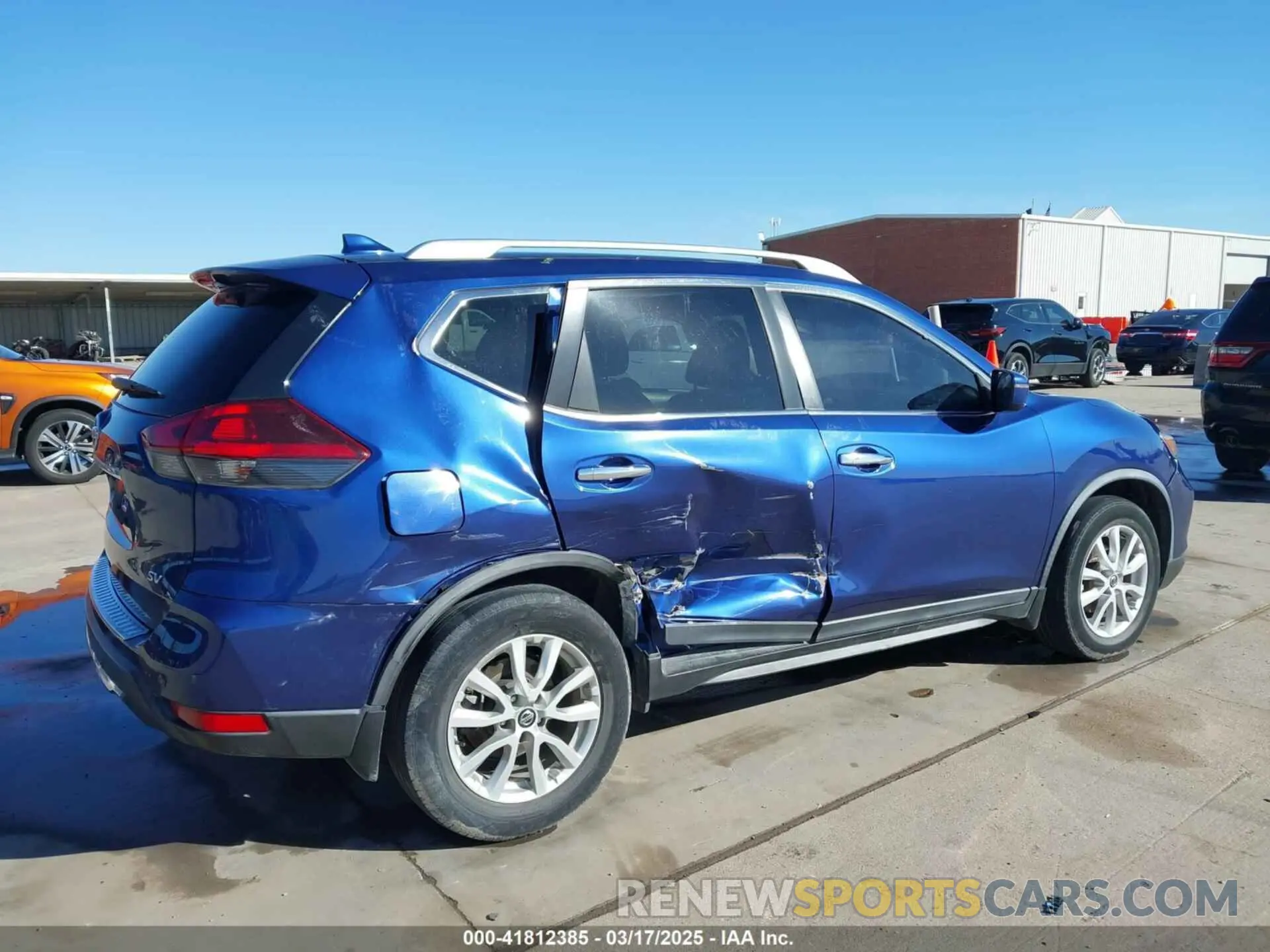 6 Photograph of a damaged car KNMAT2MT5LP519441 NISSAN ROGUE 2020