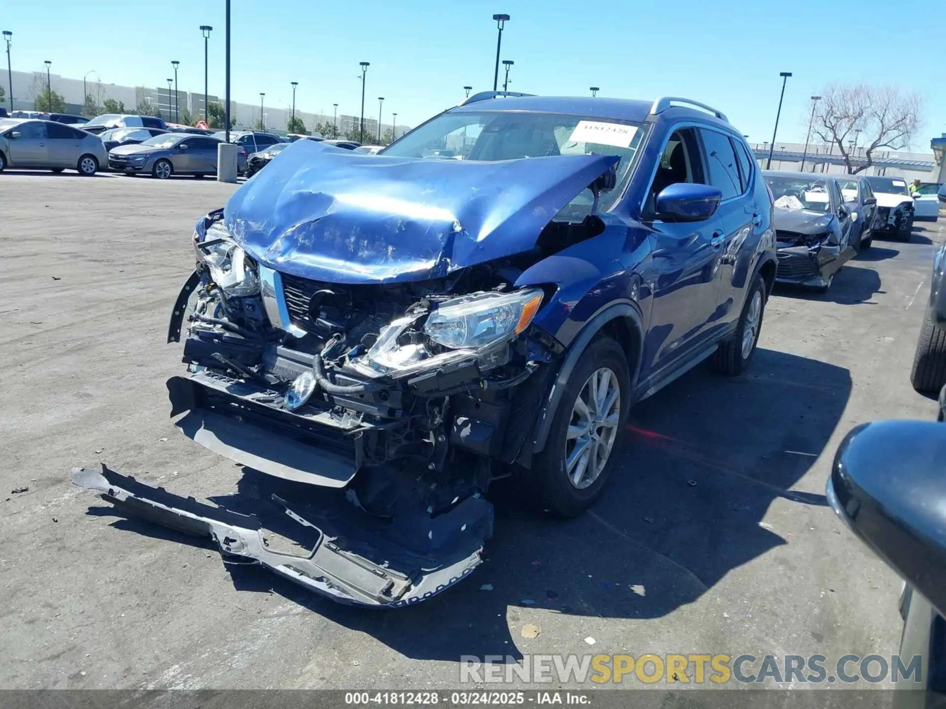2 Photograph of a damaged car KNMAT2MT5LP531279 NISSAN ROGUE 2020