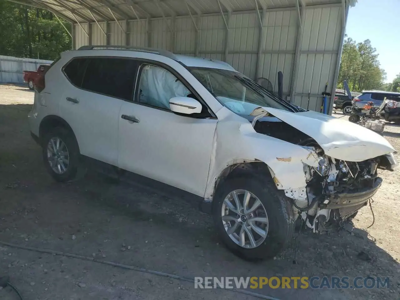 4 Photograph of a damaged car KNMAT2MT6LP508268 NISSAN ROGUE 2020