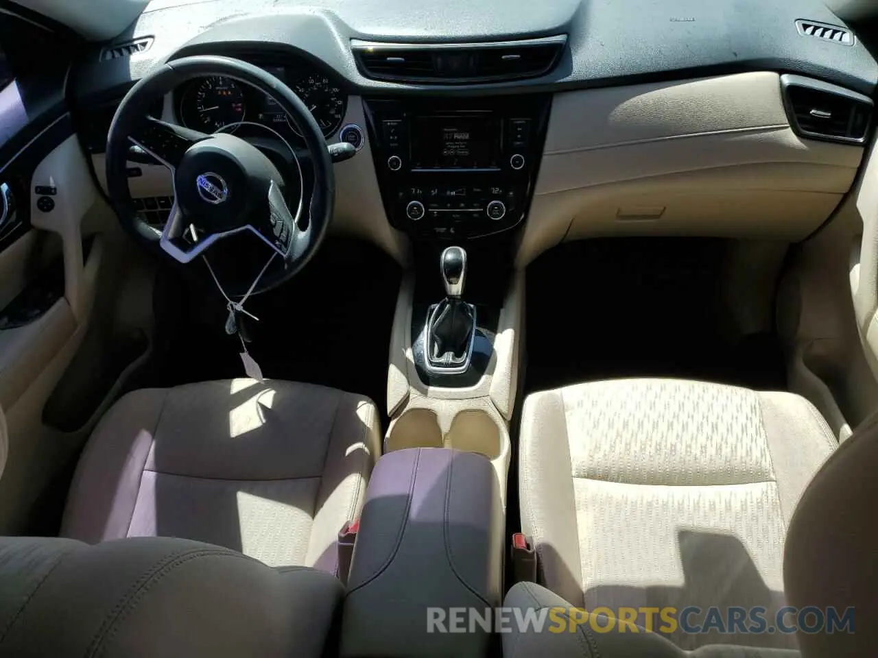 8 Photograph of a damaged car KNMAT2MT6LP529864 NISSAN ROGUE 2020