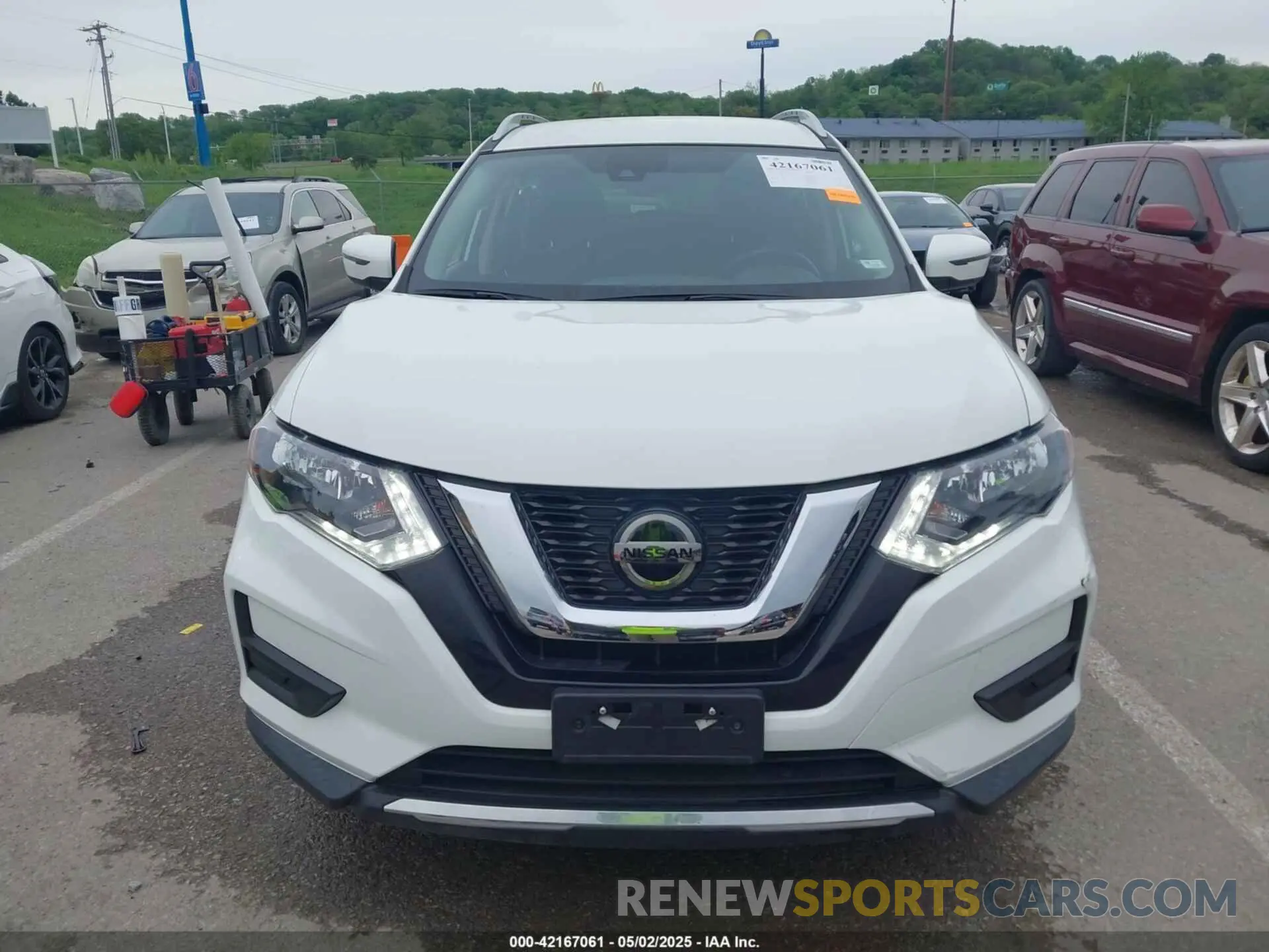 12 Photograph of a damaged car KNMAT2MT6LP533395 NISSAN ROGUE 2020