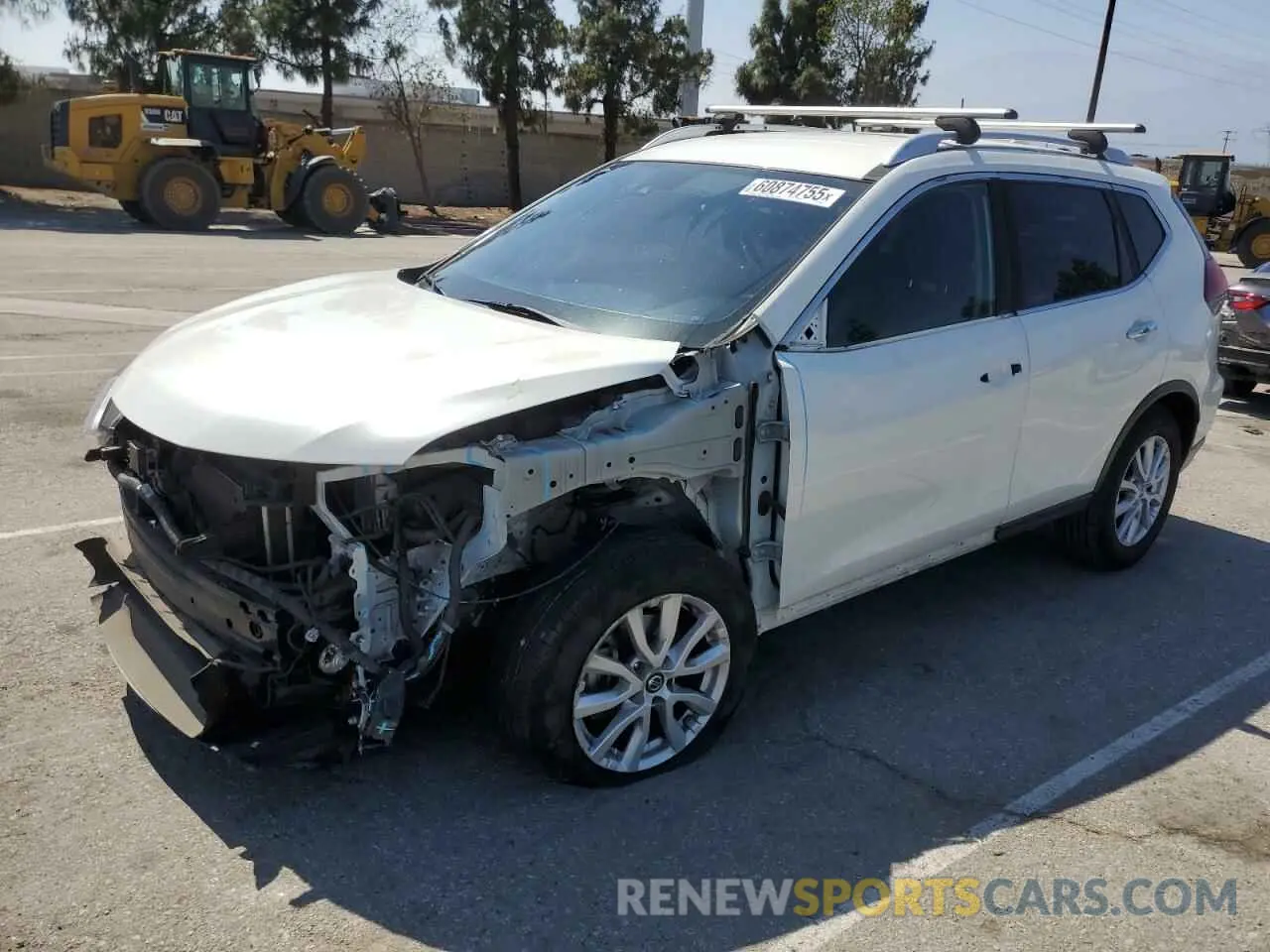 1 Photograph of a damaged car KNMAT2MT6LP541691 NISSAN ROGUE 2020