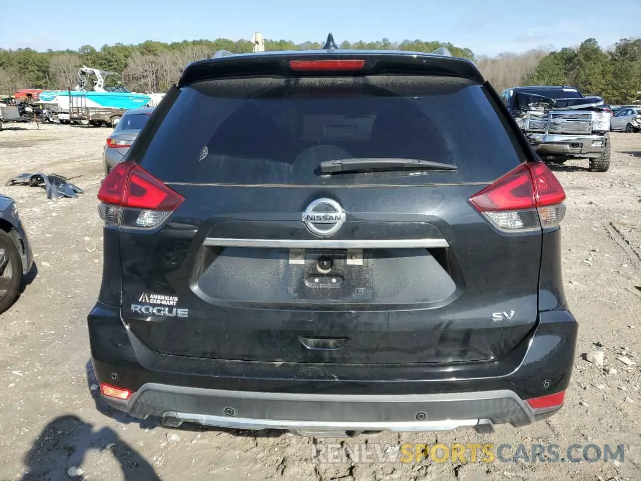 6 Photograph of a damaged car KNMAT2MT7LP514578 NISSAN ROGUE 2020