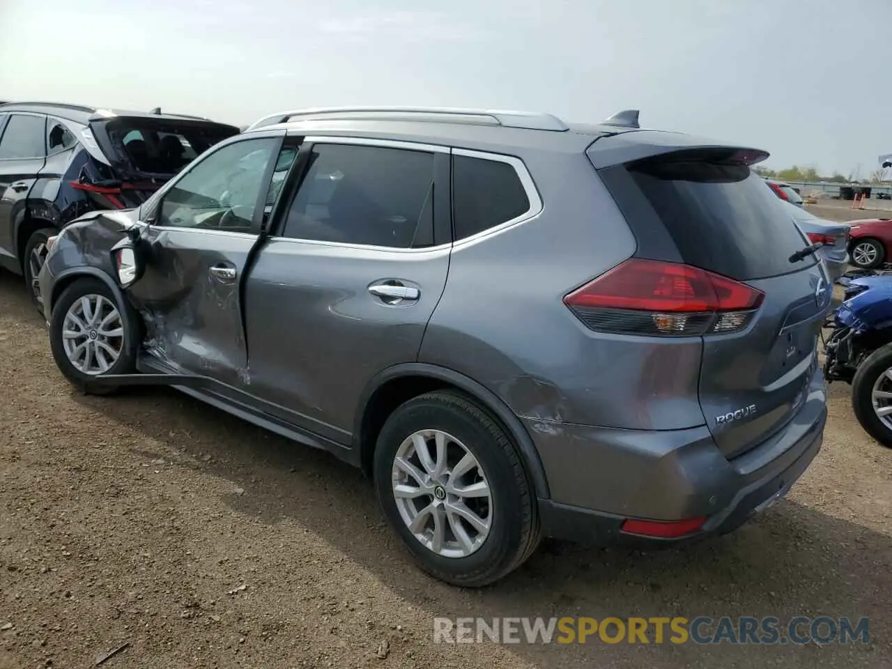 2 Photograph of a damaged car KNMAT2MT7LP522633 NISSAN ROGUE 2020