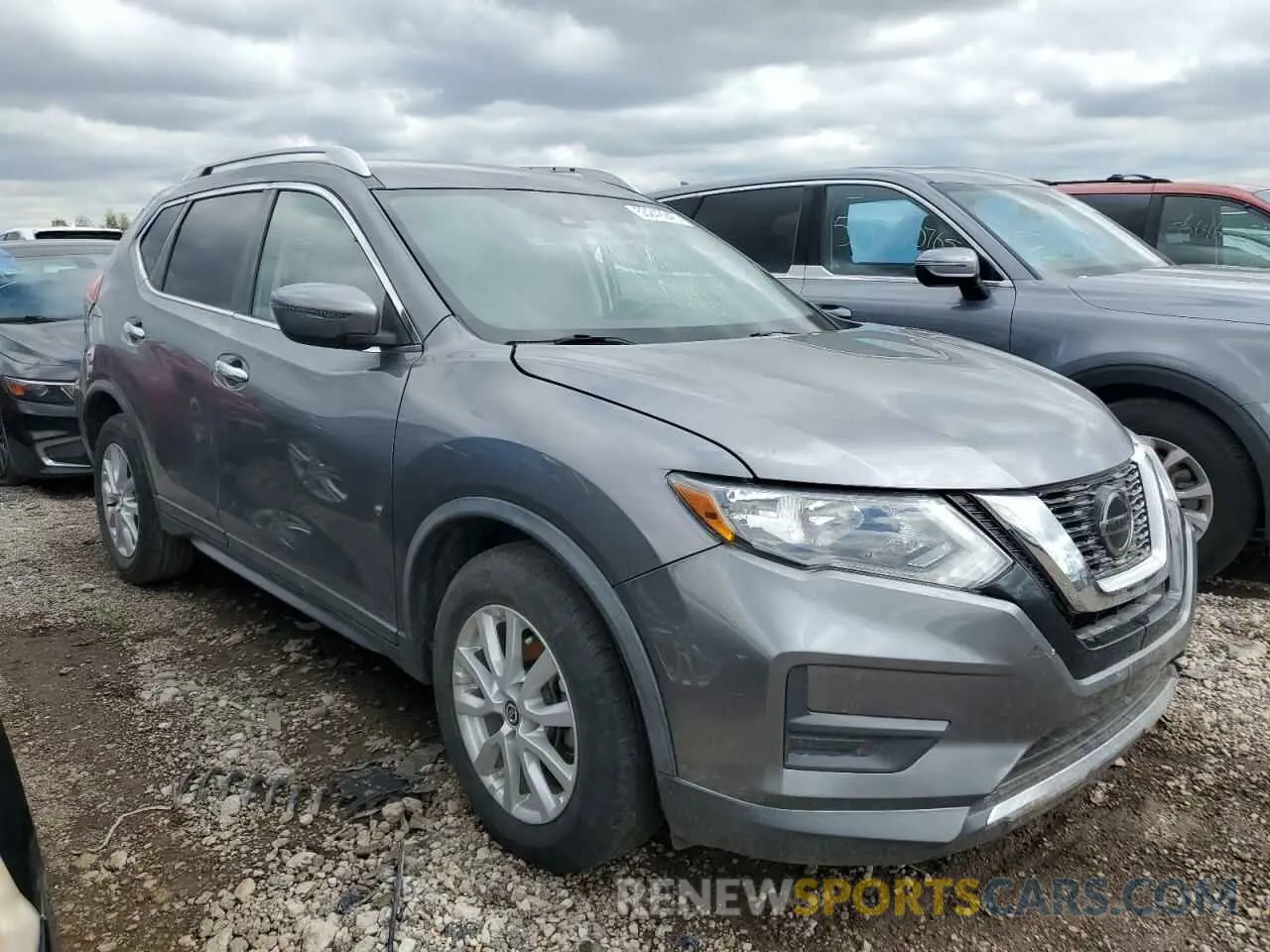 4 Photograph of a damaged car KNMAT2MT7LP522633 NISSAN ROGUE 2020