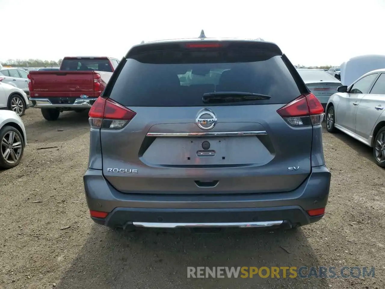 6 Photograph of a damaged car KNMAT2MT7LP522633 NISSAN ROGUE 2020