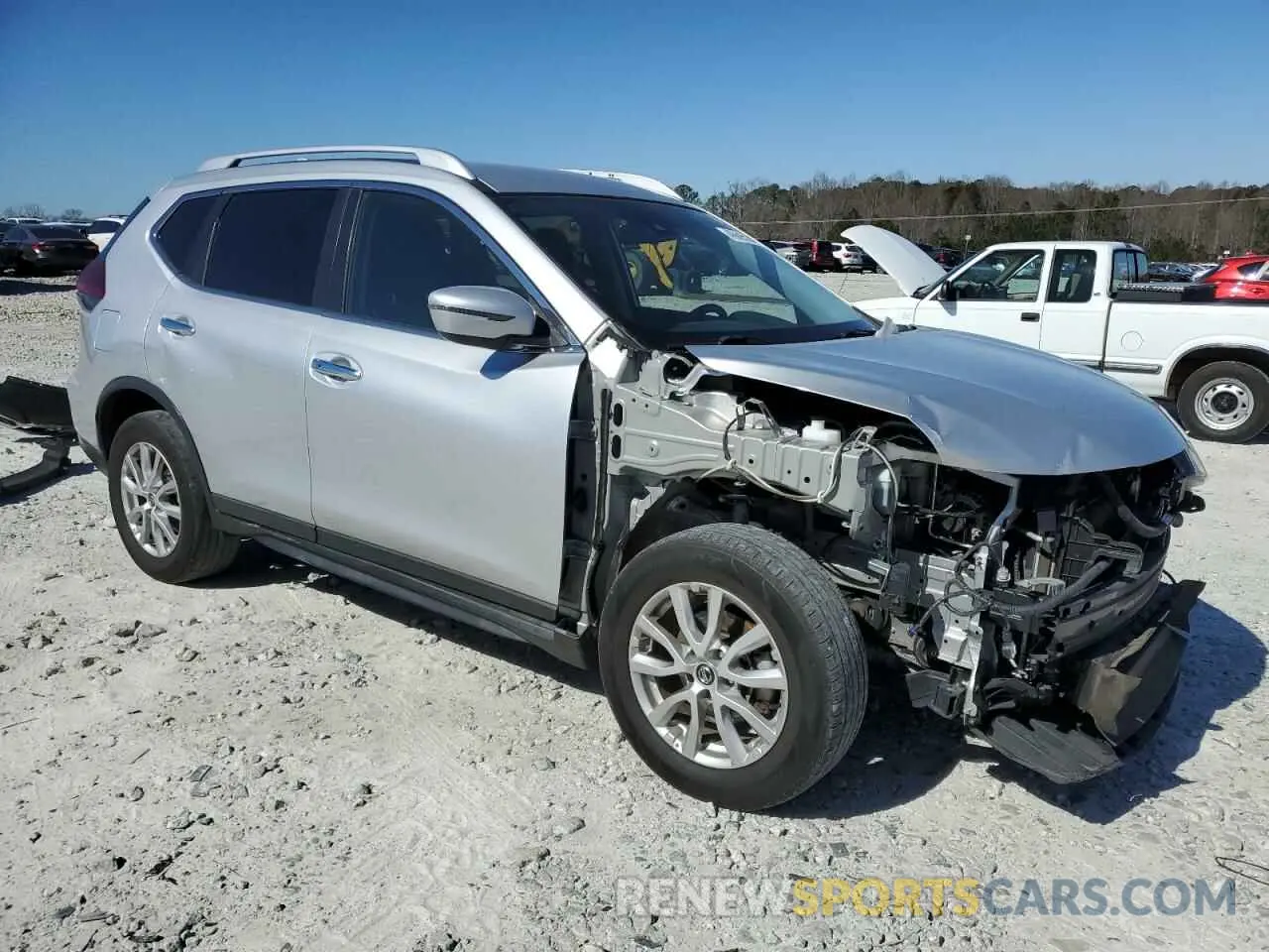 4 Photograph of a damaged car KNMAT2MT7LP533213 NISSAN ROGUE 2020