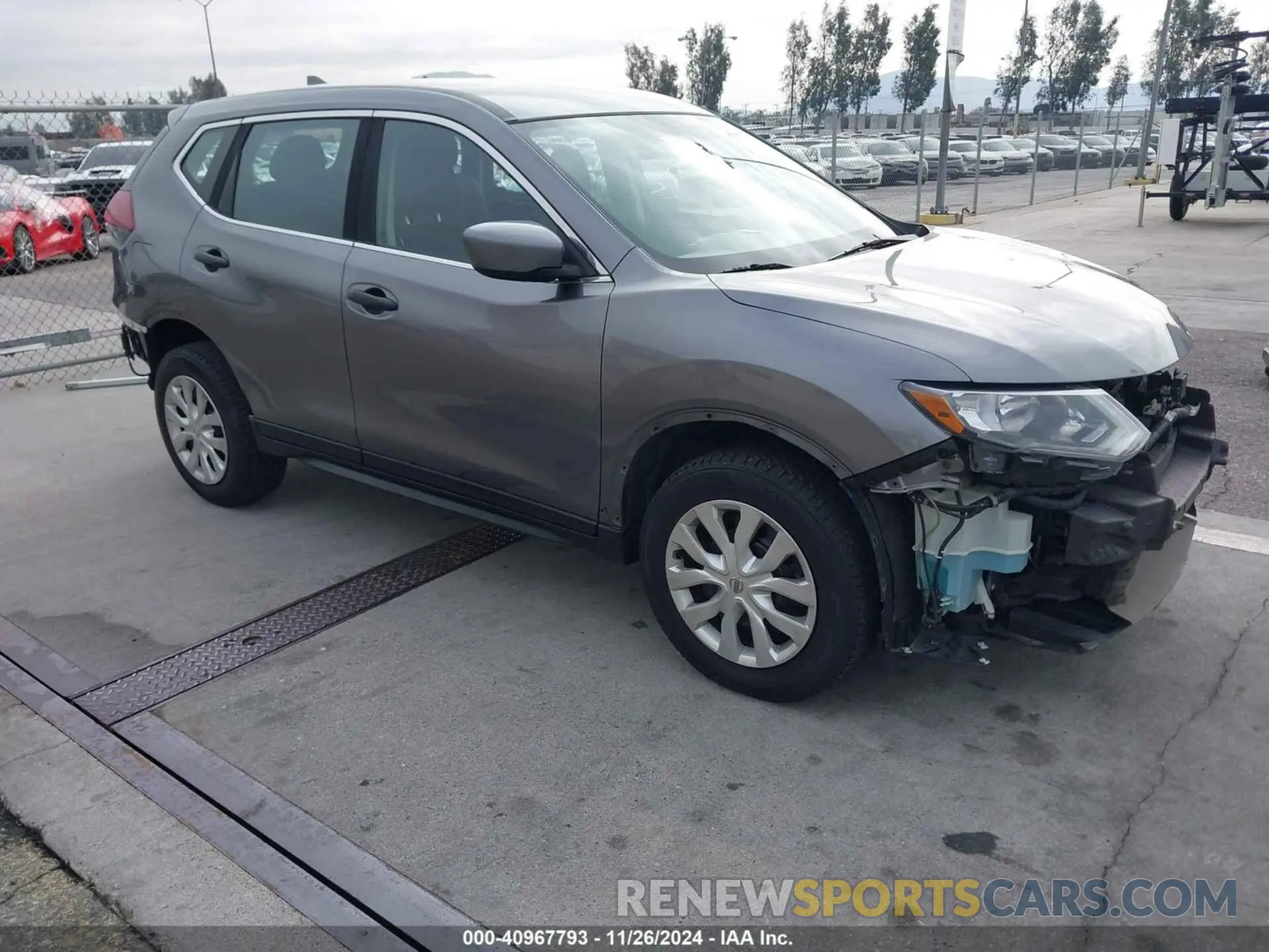 1 Photograph of a damaged car KNMAT2MT7LP538170 NISSAN ROGUE 2020