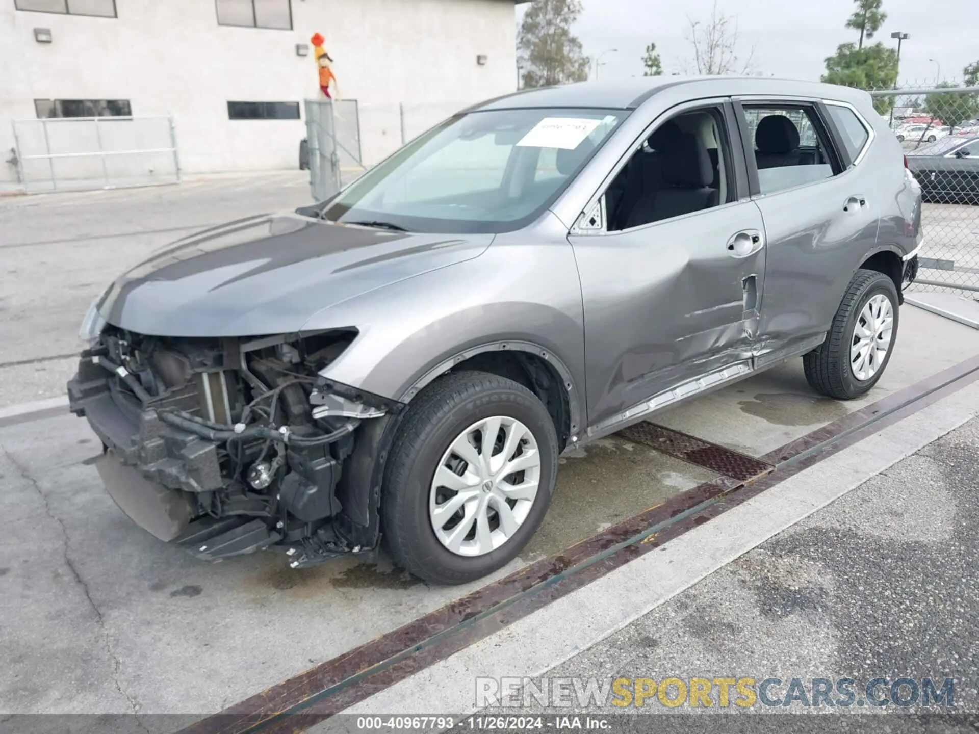 2 Photograph of a damaged car KNMAT2MT7LP538170 NISSAN ROGUE 2020