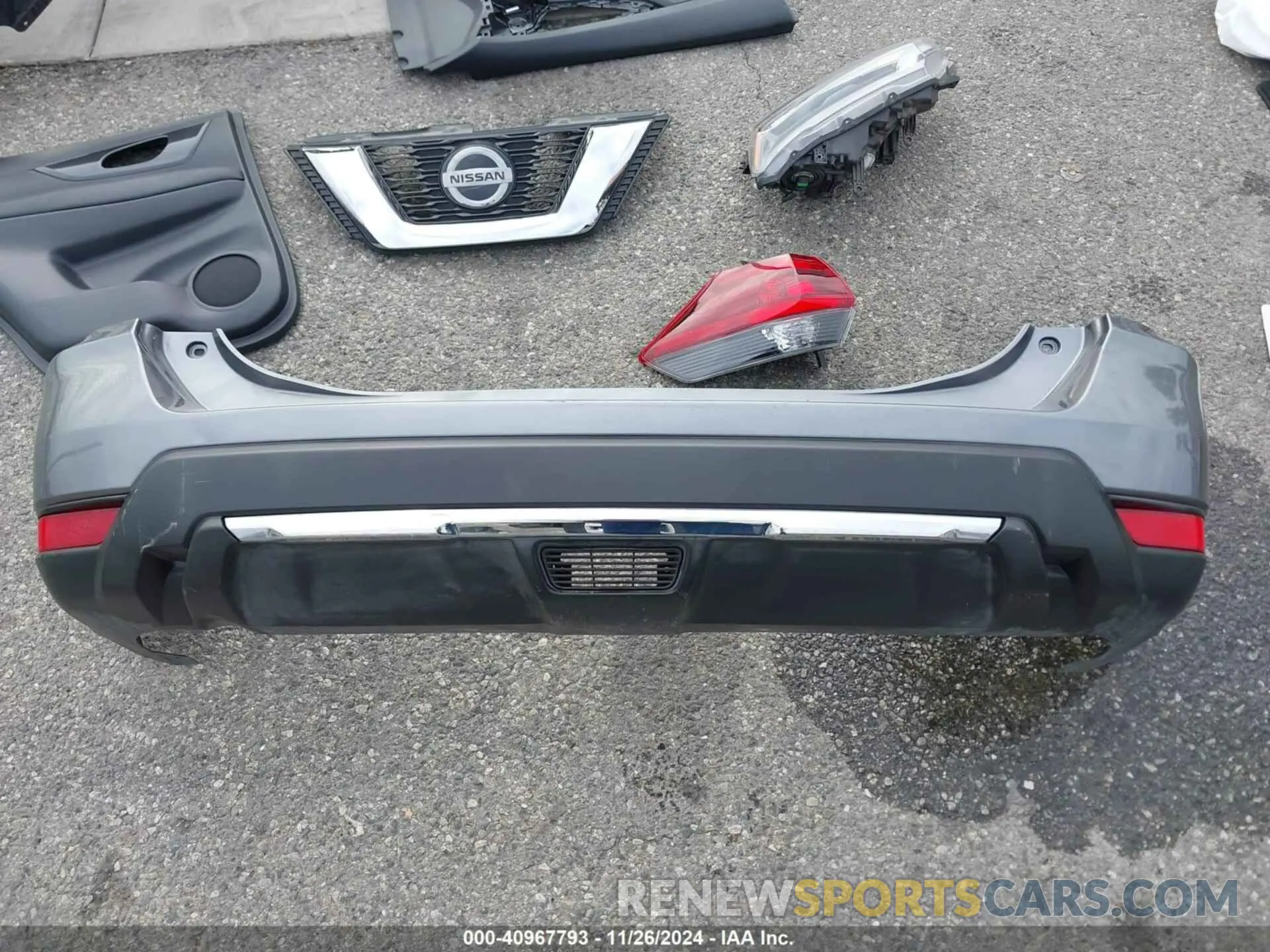 22 Photograph of a damaged car KNMAT2MT7LP538170 NISSAN ROGUE 2020