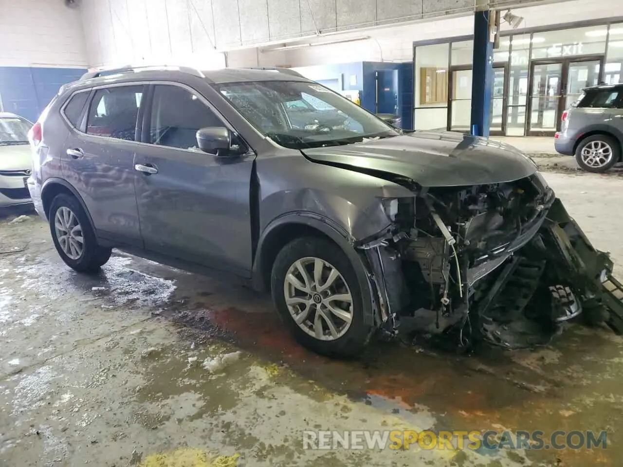 4 Photograph of a damaged car KNMAT2MT8LP506845 NISSAN ROGUE 2020
