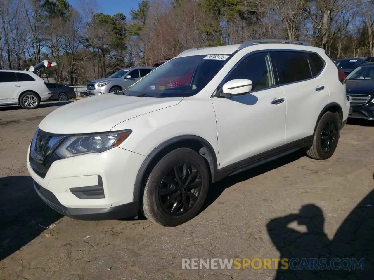 1 Photograph of a damaged car KNMAT2MT8LP507493 NISSAN ROGUE 2020