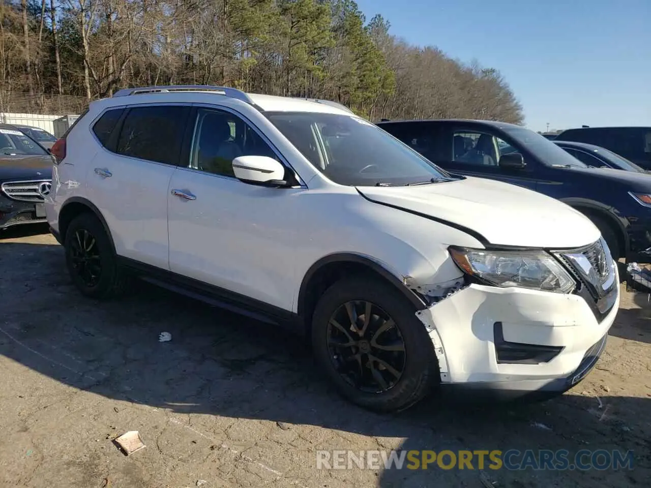 4 Photograph of a damaged car KNMAT2MT8LP507493 NISSAN ROGUE 2020