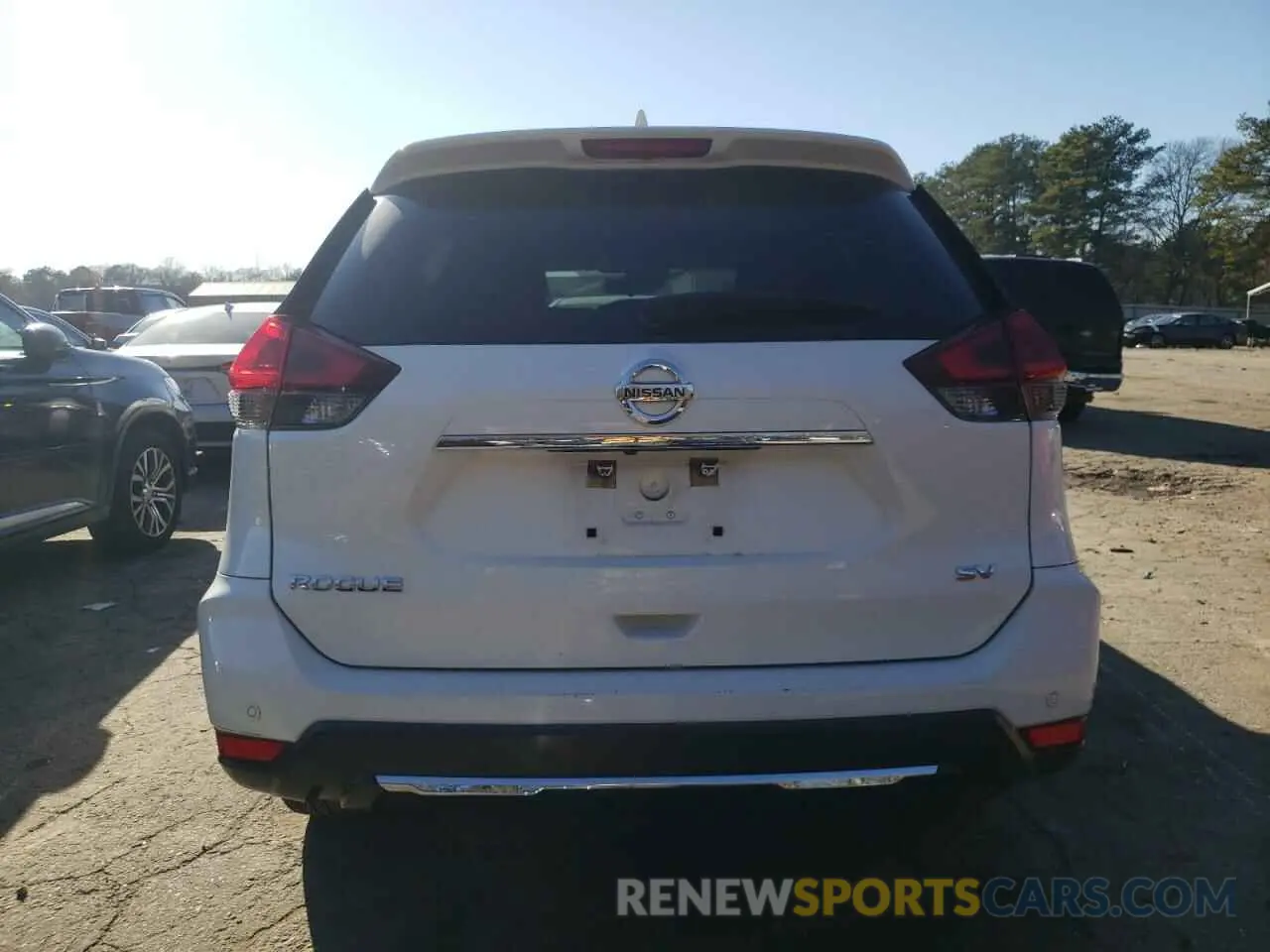 6 Photograph of a damaged car KNMAT2MT8LP507493 NISSAN ROGUE 2020