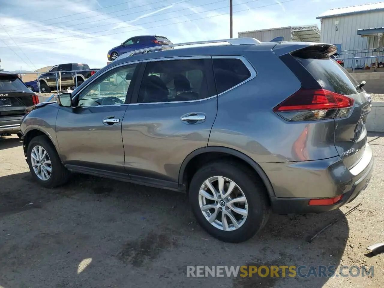 2 Photograph of a damaged car KNMAT2MT8LP527095 NISSAN ROGUE 2020