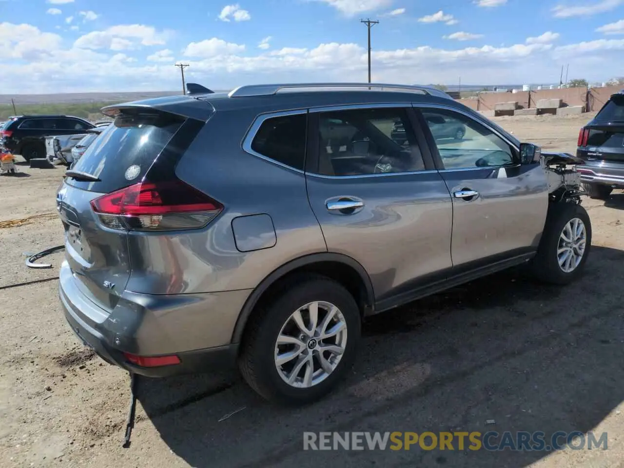 3 Photograph of a damaged car KNMAT2MT8LP527095 NISSAN ROGUE 2020