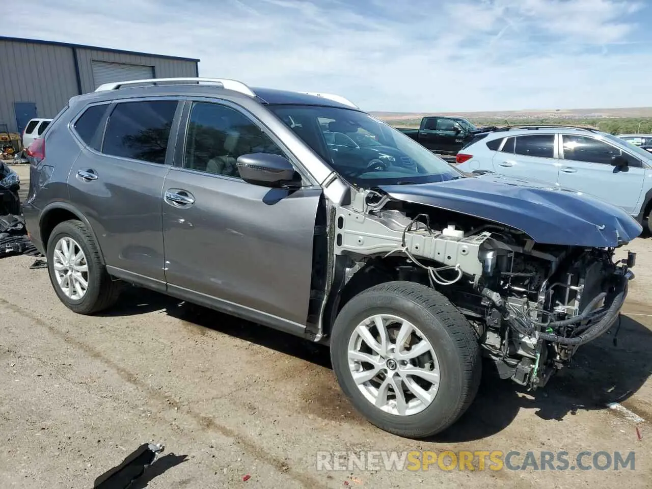 4 Photograph of a damaged car KNMAT2MT8LP527095 NISSAN ROGUE 2020