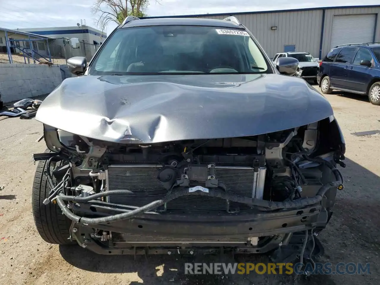 5 Photograph of a damaged car KNMAT2MT8LP527095 NISSAN ROGUE 2020