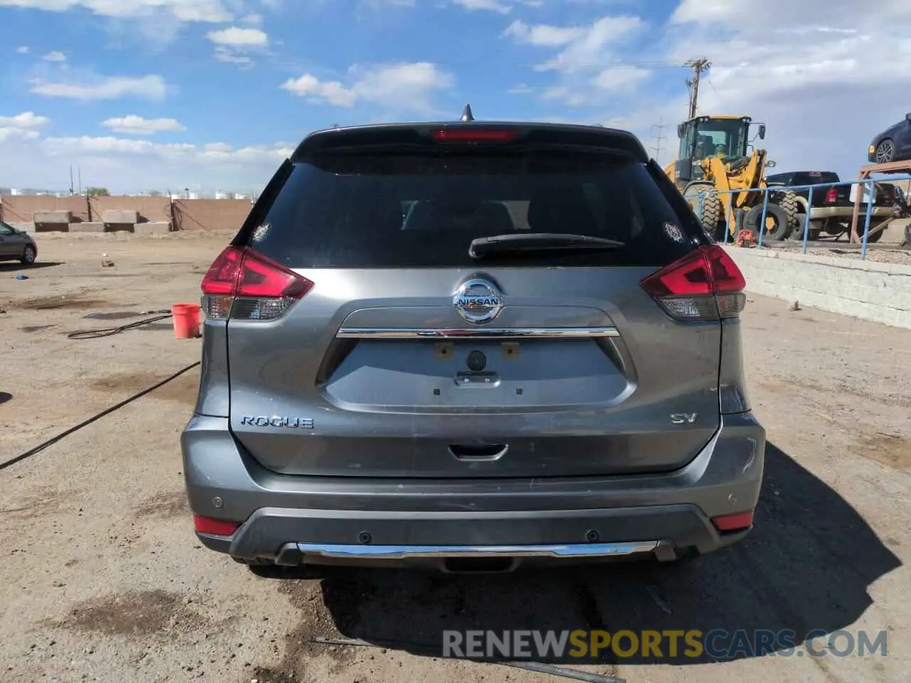 6 Photograph of a damaged car KNMAT2MT8LP527095 NISSAN ROGUE 2020