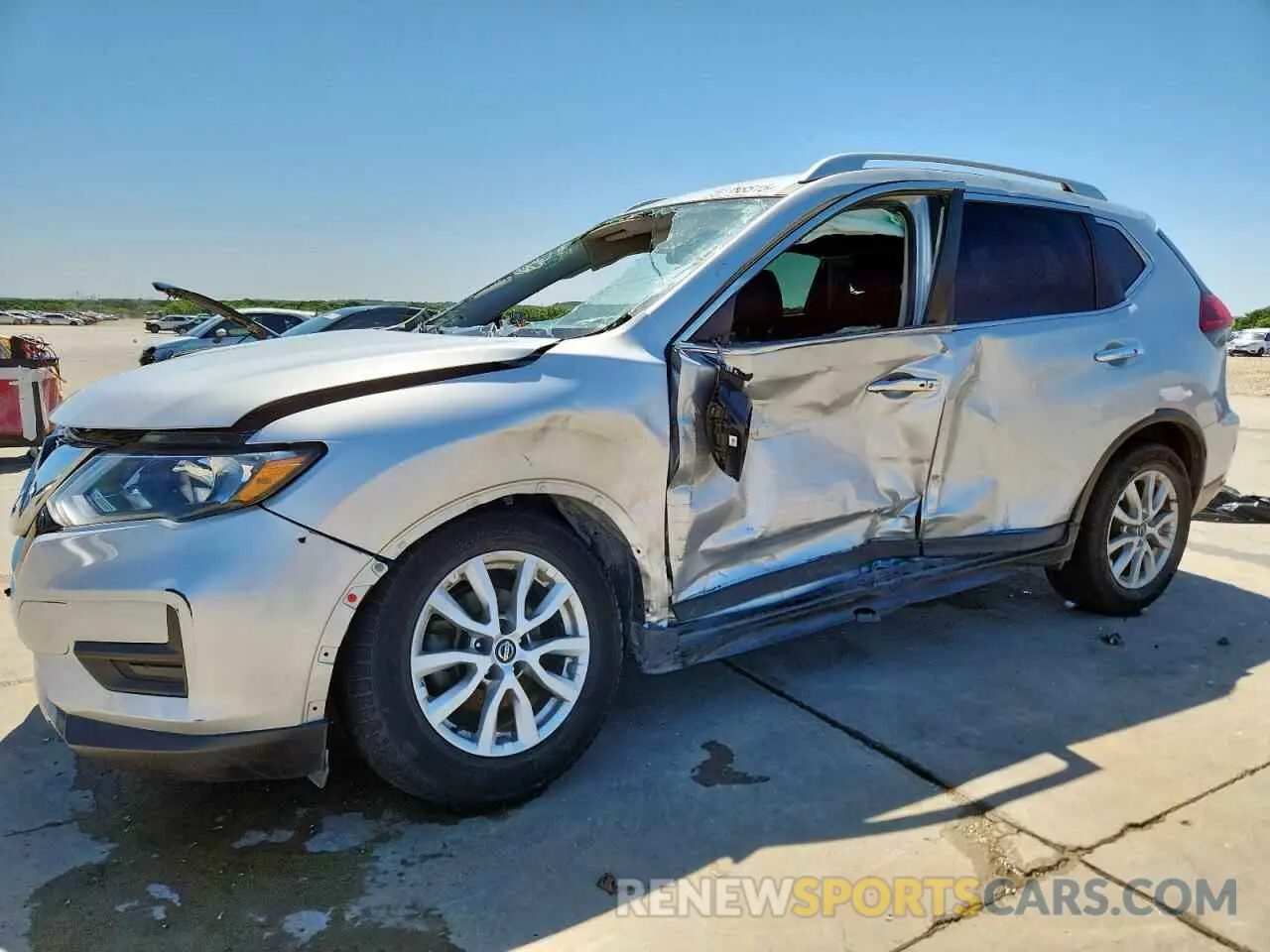 1 Photograph of a damaged car KNMAT2MT8LP530790 NISSAN ROGUE 2020