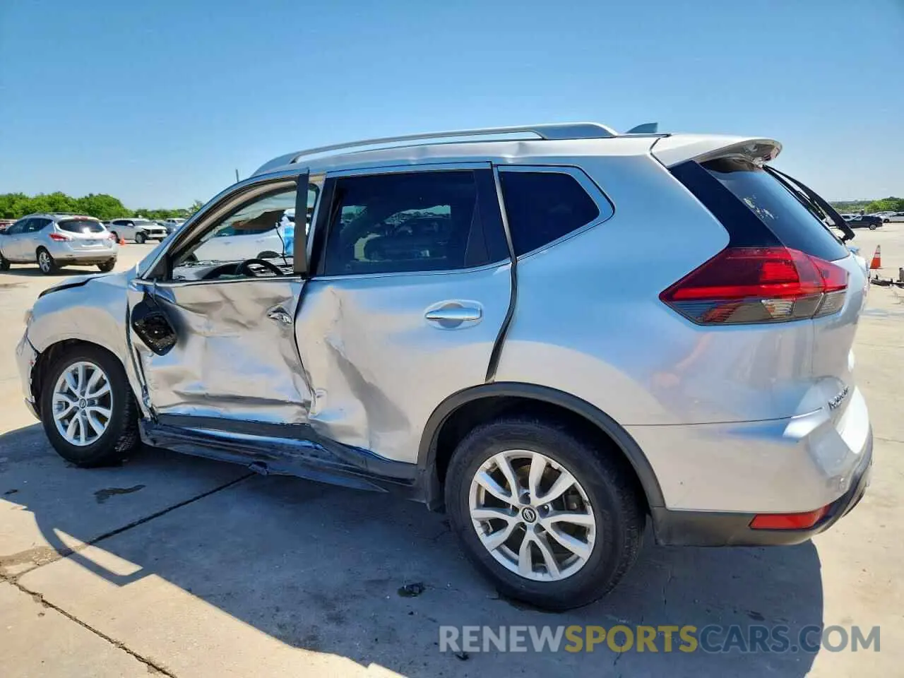 2 Photograph of a damaged car KNMAT2MT8LP530790 NISSAN ROGUE 2020