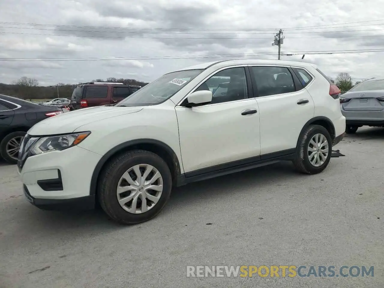 1 Photograph of a damaged car KNMAT2MT8LP535083 NISSAN ROGUE 2020