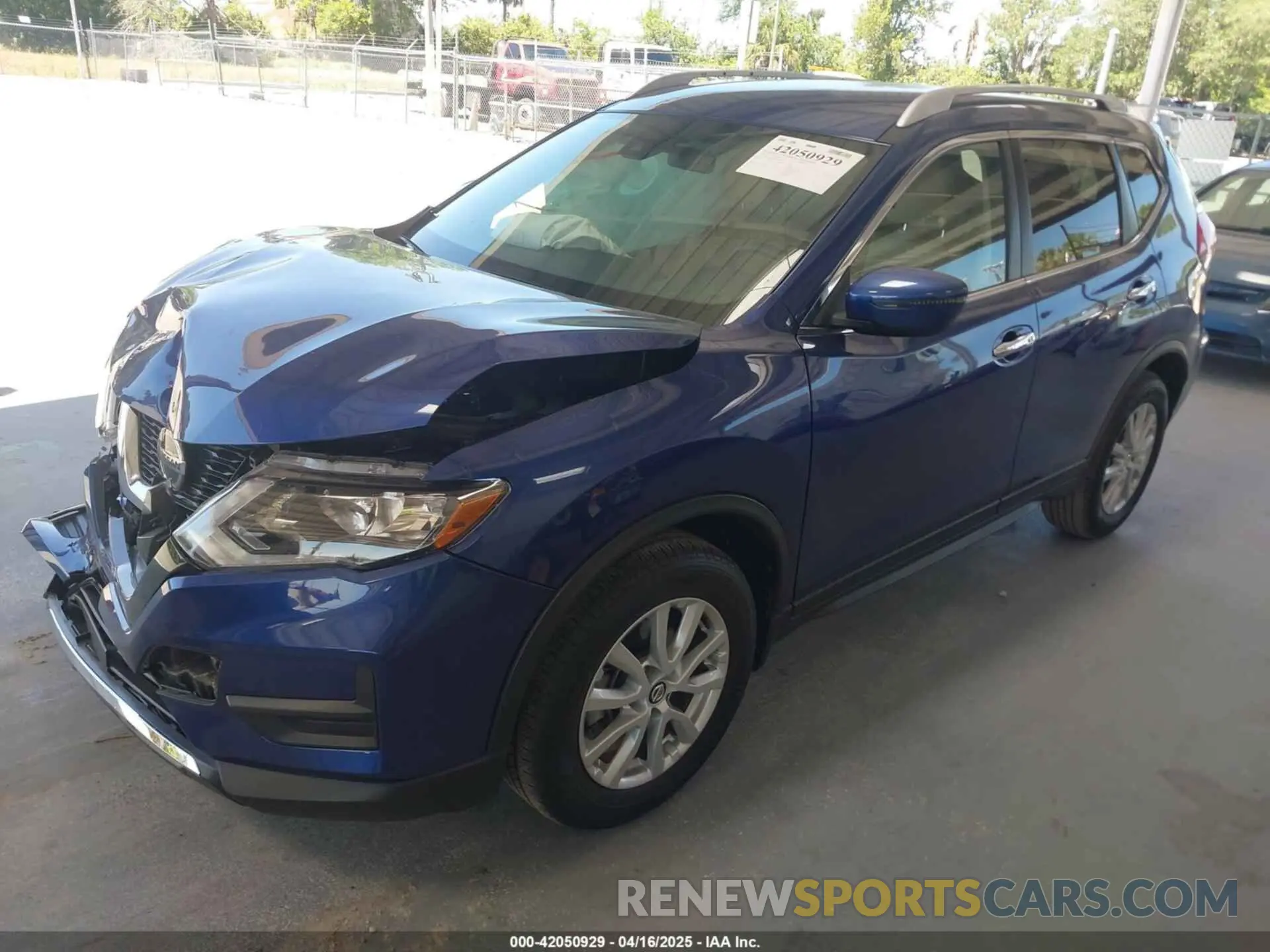 2 Photograph of a damaged car KNMAT2MT8LP542809 NISSAN ROGUE 2020
