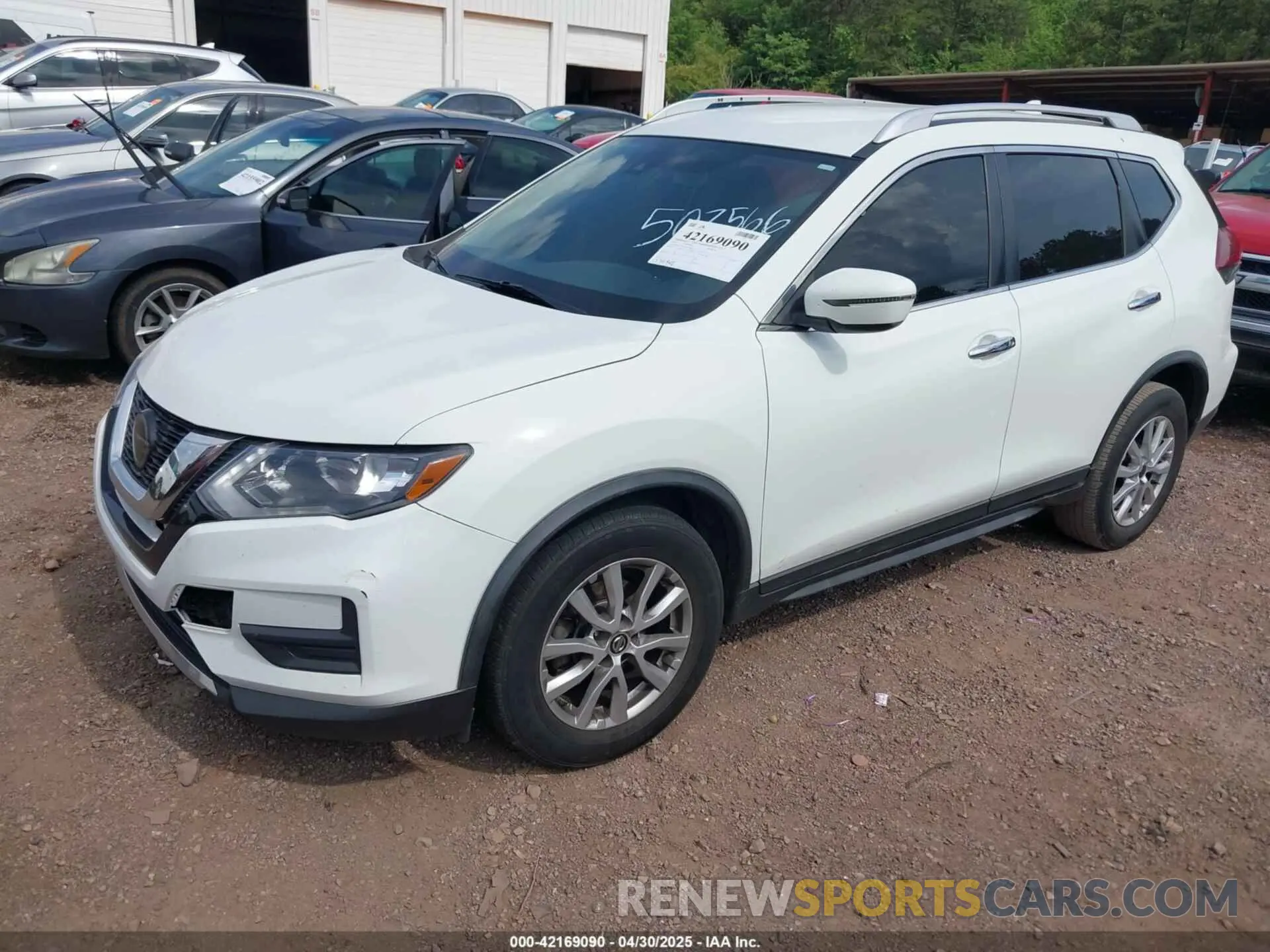 2 Photograph of a damaged car KNMAT2MT9LP507566 NISSAN ROGUE 2020