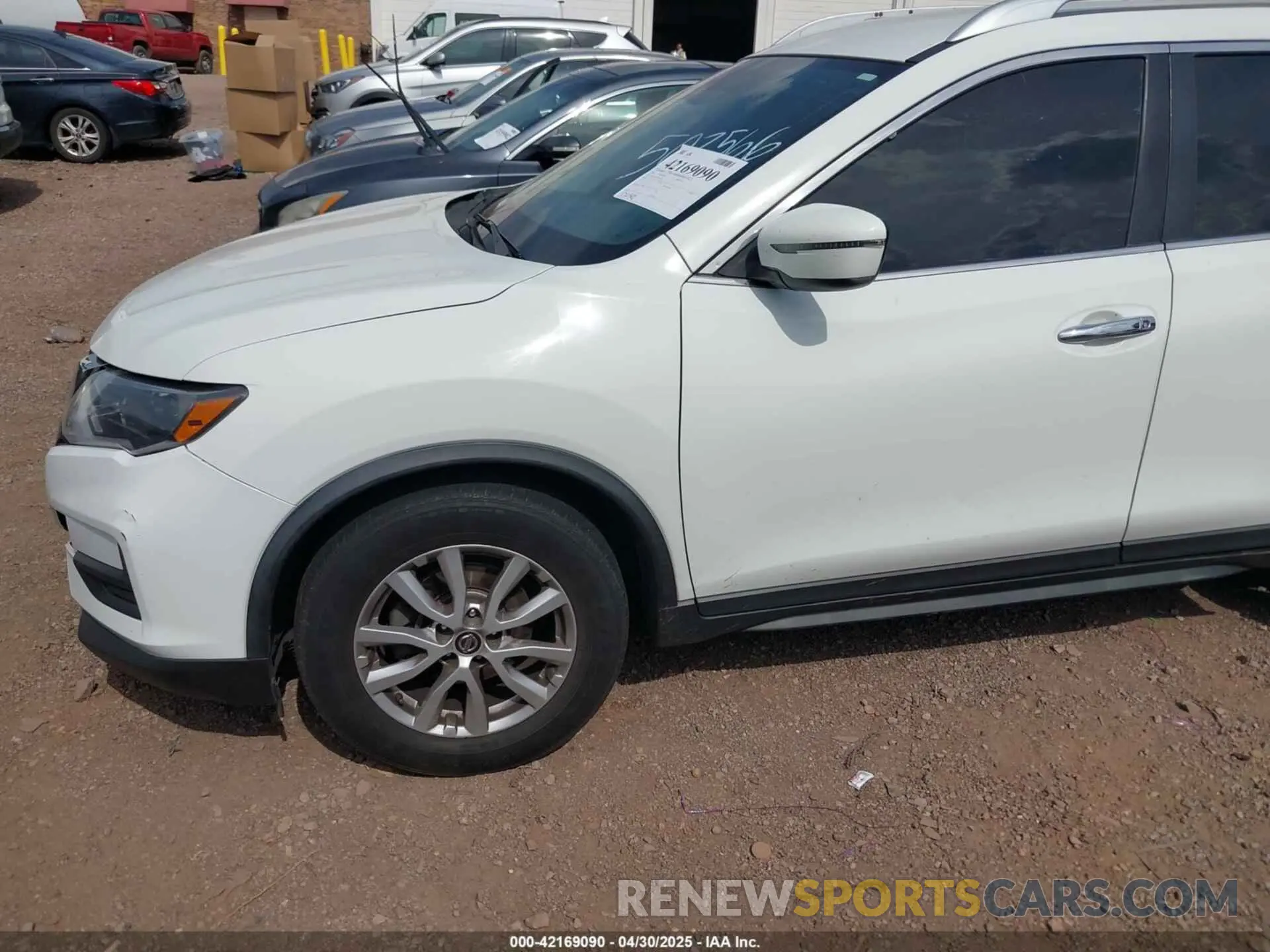 6 Photograph of a damaged car KNMAT2MT9LP507566 NISSAN ROGUE 2020
