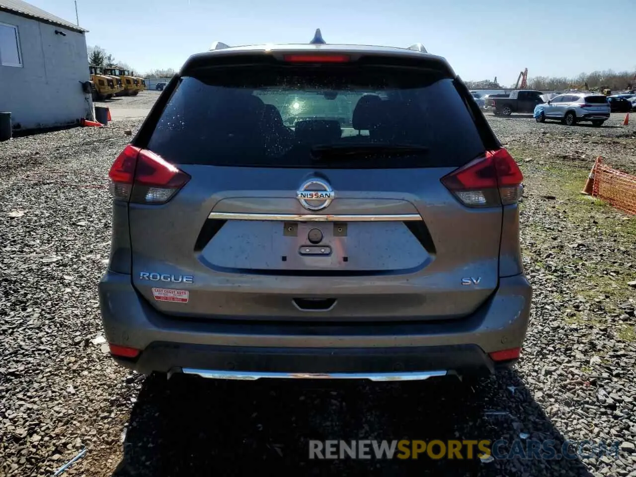 6 Photograph of a damaged car KNMAT2MT9LP514291 NISSAN ROGUE 2020