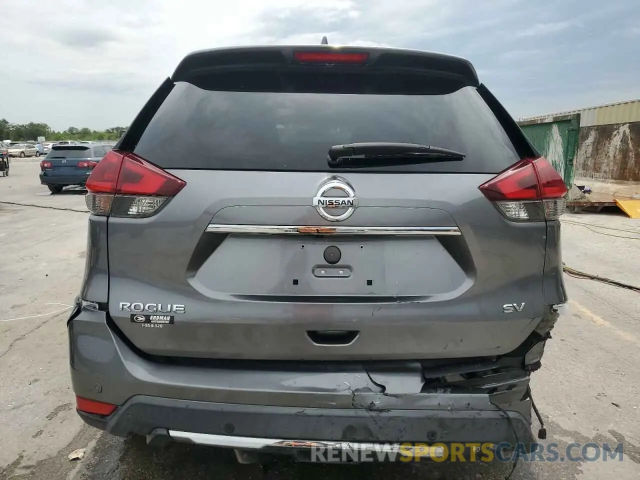 6 Photograph of a damaged car KNMAT2MT9LP516719 NISSAN ROGUE 2020