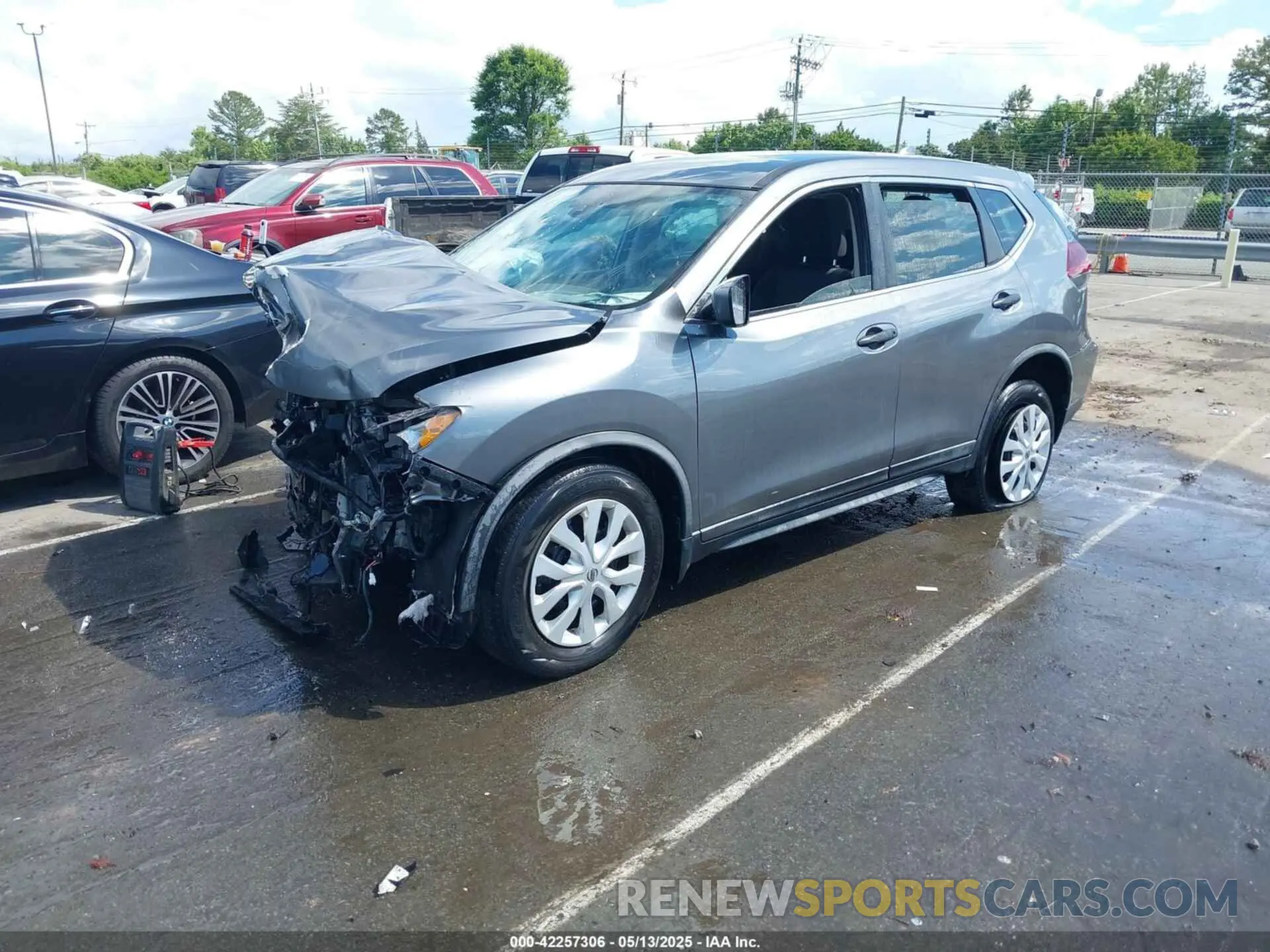 2 Photograph of a damaged car KNMAT2MT9LP518485 NISSAN ROGUE 2020